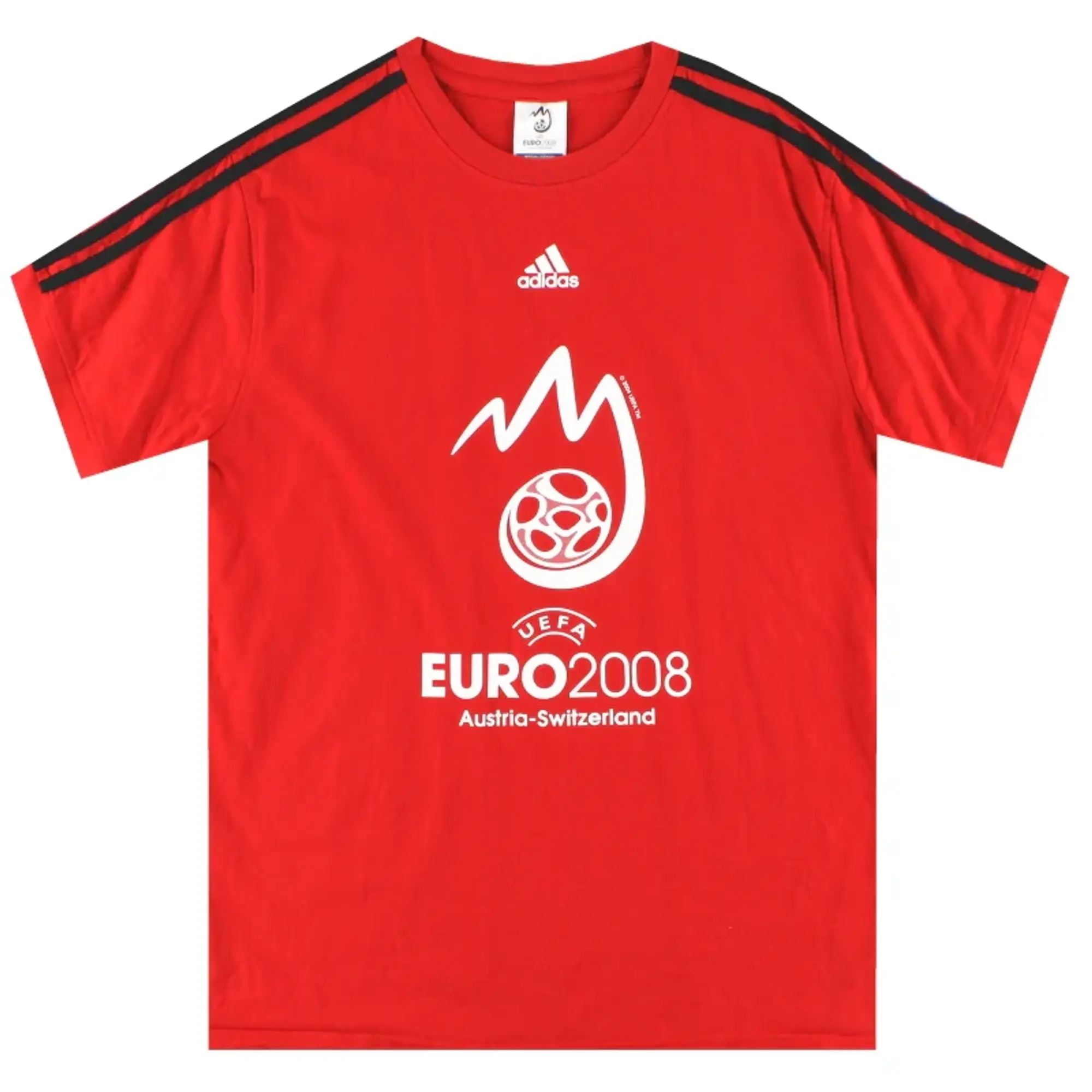2008 UEFA Euro adidas Graphic Tee XL - Other European / Excellent / XL