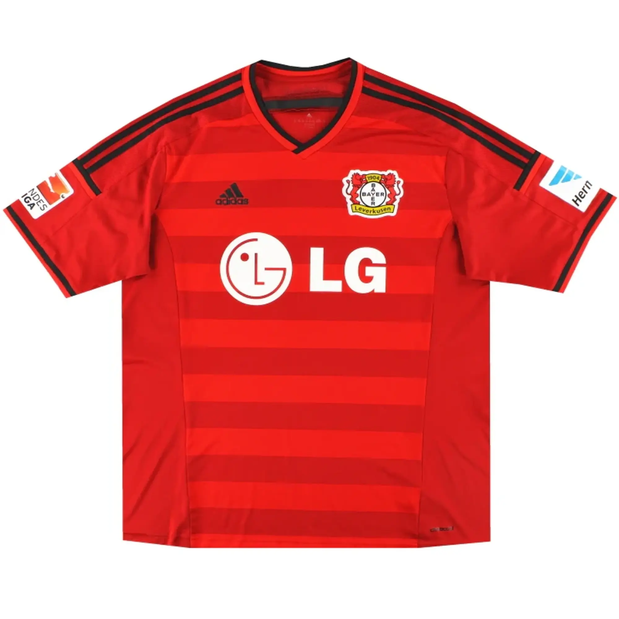 2014-16 Bayer Leverkusen adidas Away Shirt XXL - Bayer Leverkusen / Excellent / XXL
