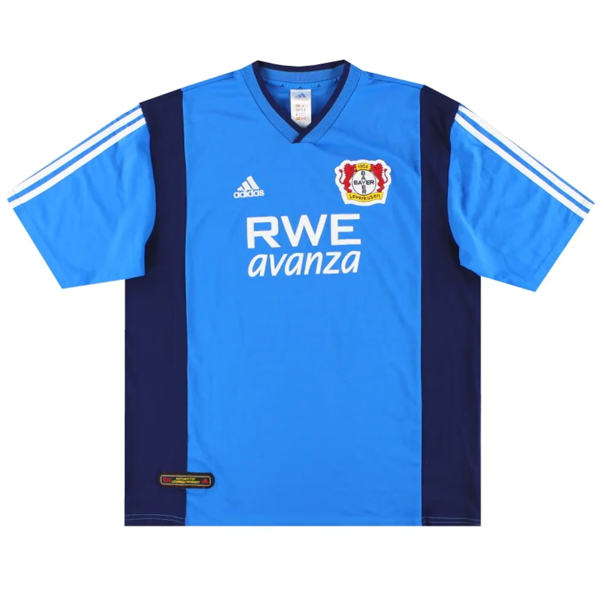 2002-03 Bayer Leverkusen adidas Away Shirt XXL - Bayer Leverkusen / Excellent / XXL