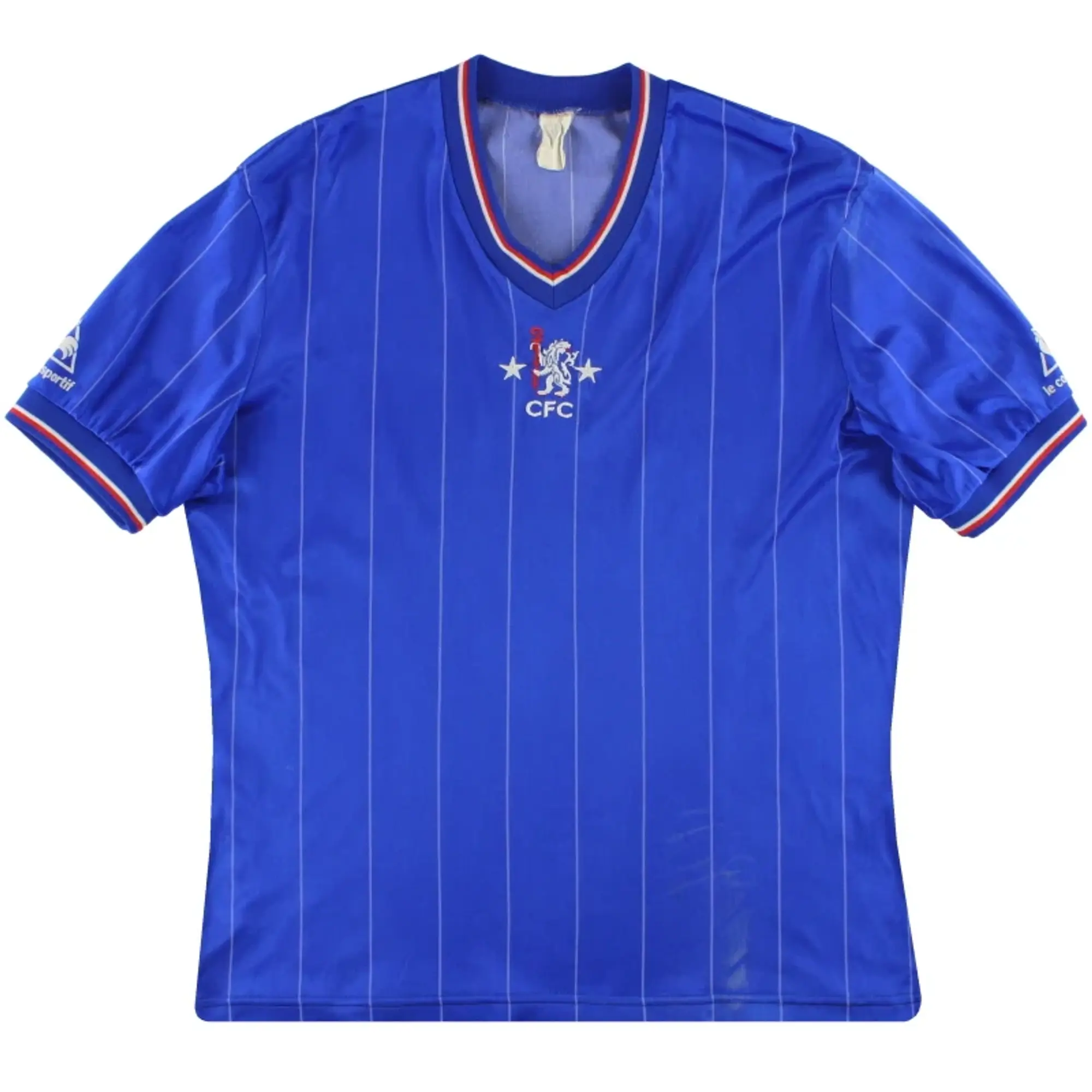 1981-83 Chelsea Le Coq Sportif Home Shirt S - Chelsea / Very Good / Small