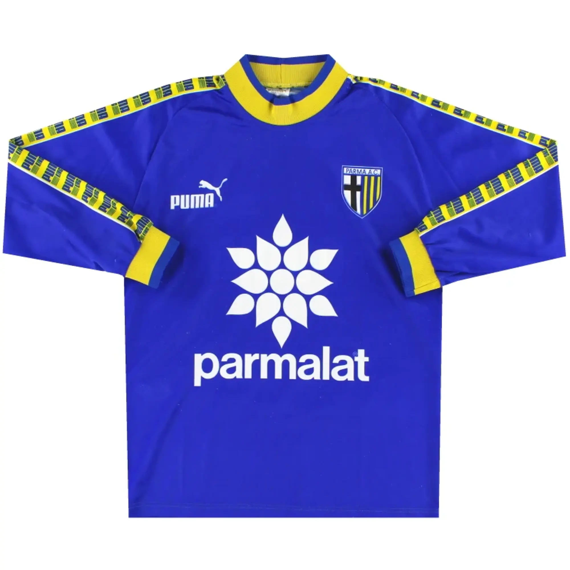 1995-97 Parma Puma Player Issue Training Shirt L/S XS - Parma / Excellent / XS