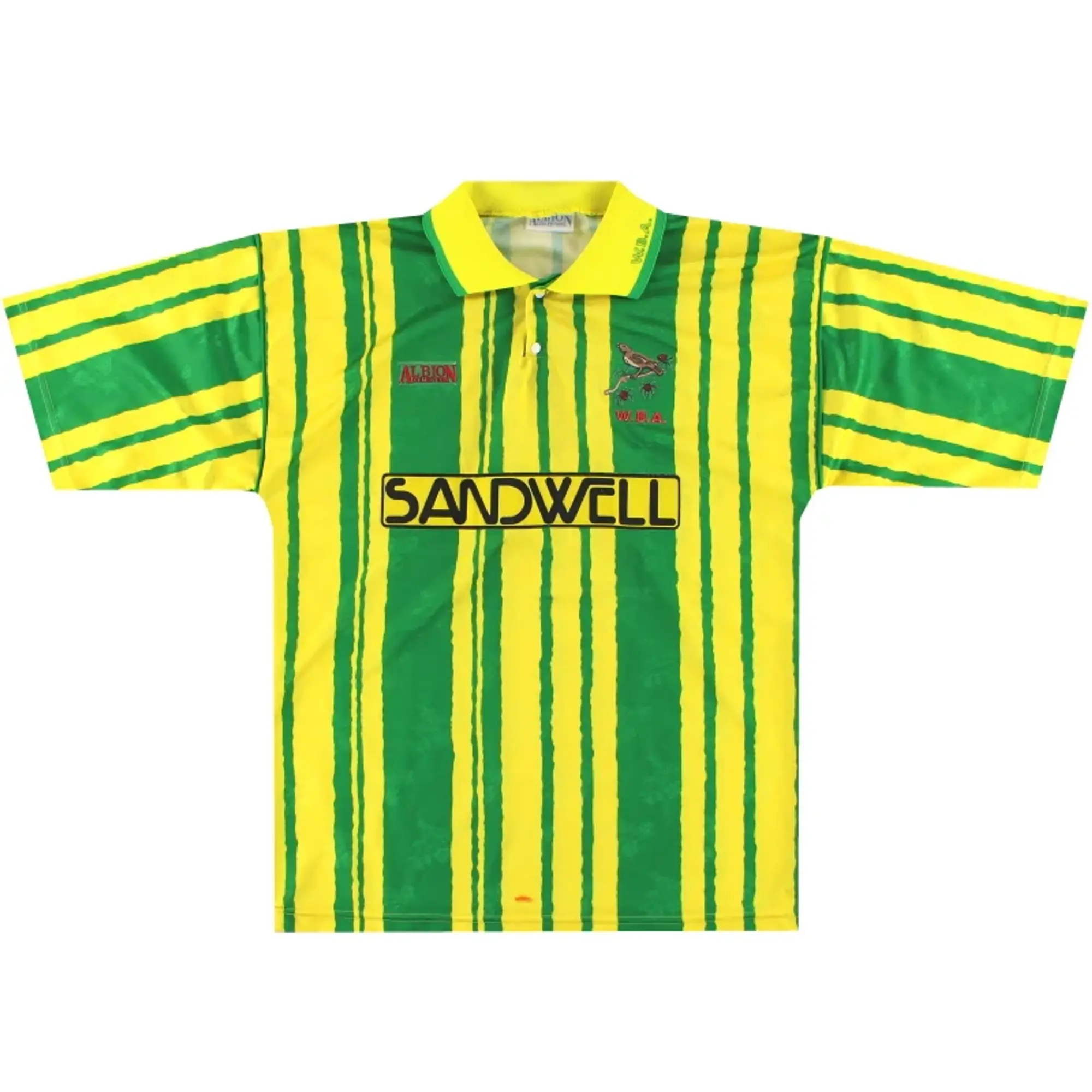 1992-93 West Brom Third Shirt M - West Brom / Excellent / Medium