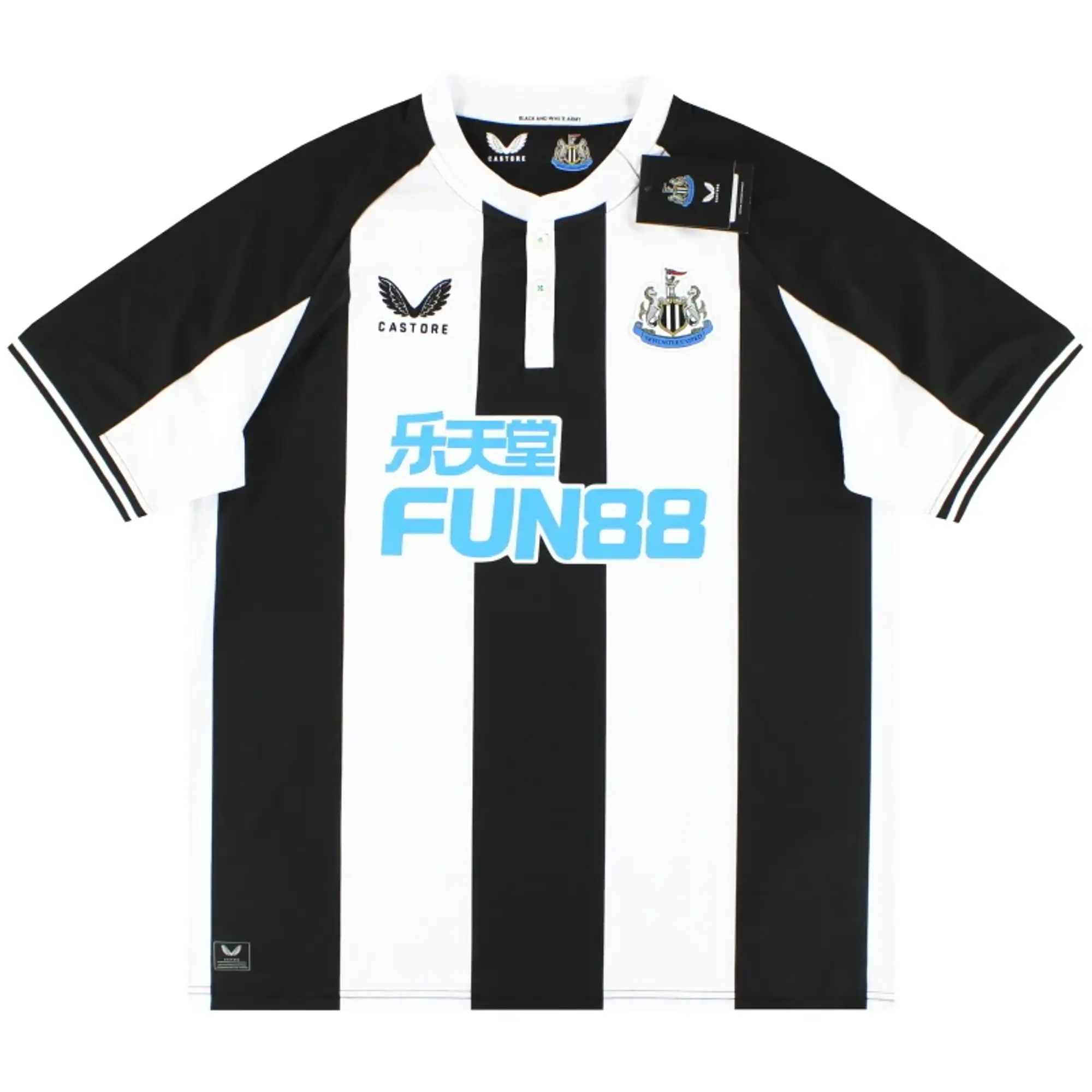 2021-22 Newcastle United Castore Home Shirt *w/tags* XXL - Newcastle United / w/tags / XXL