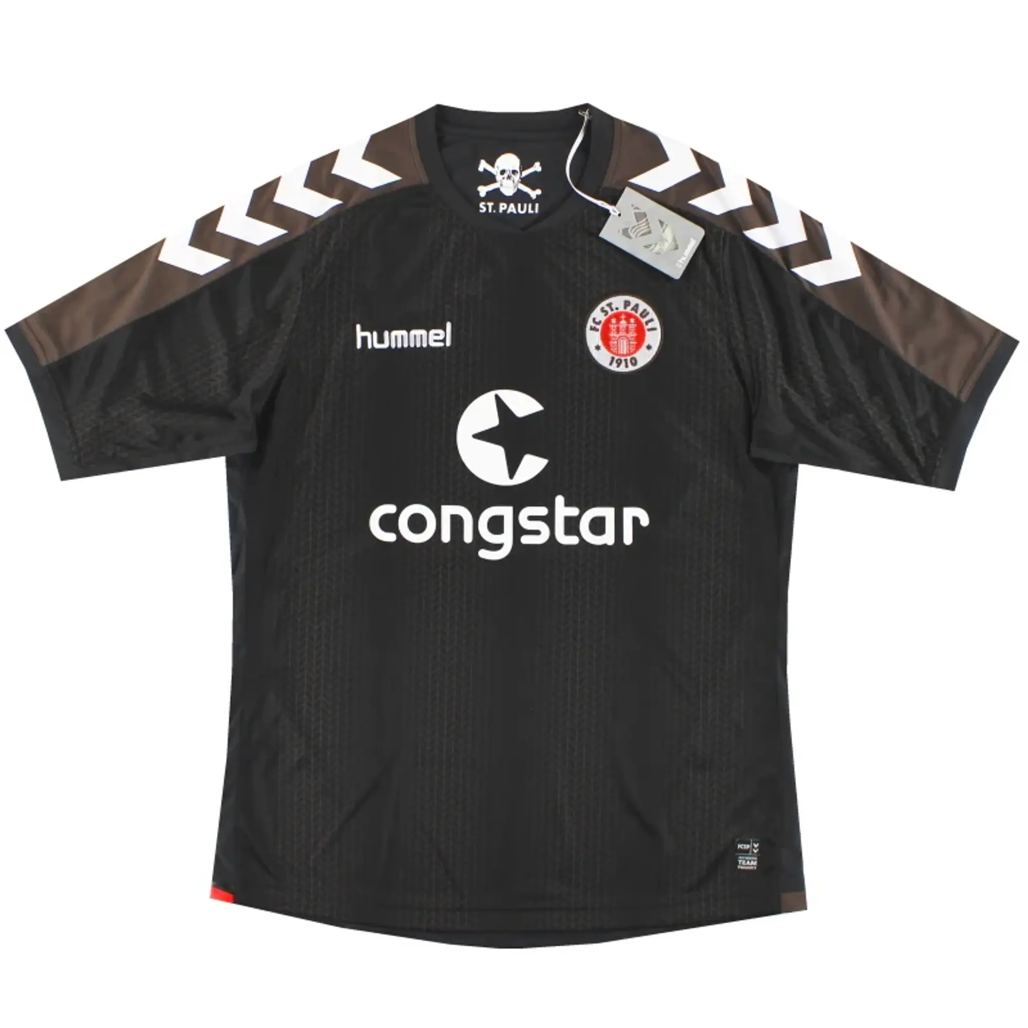 2015-16 St. Pauli Hummel Home Shirt *BNIB* - Other German Clubs / BNIB / XL