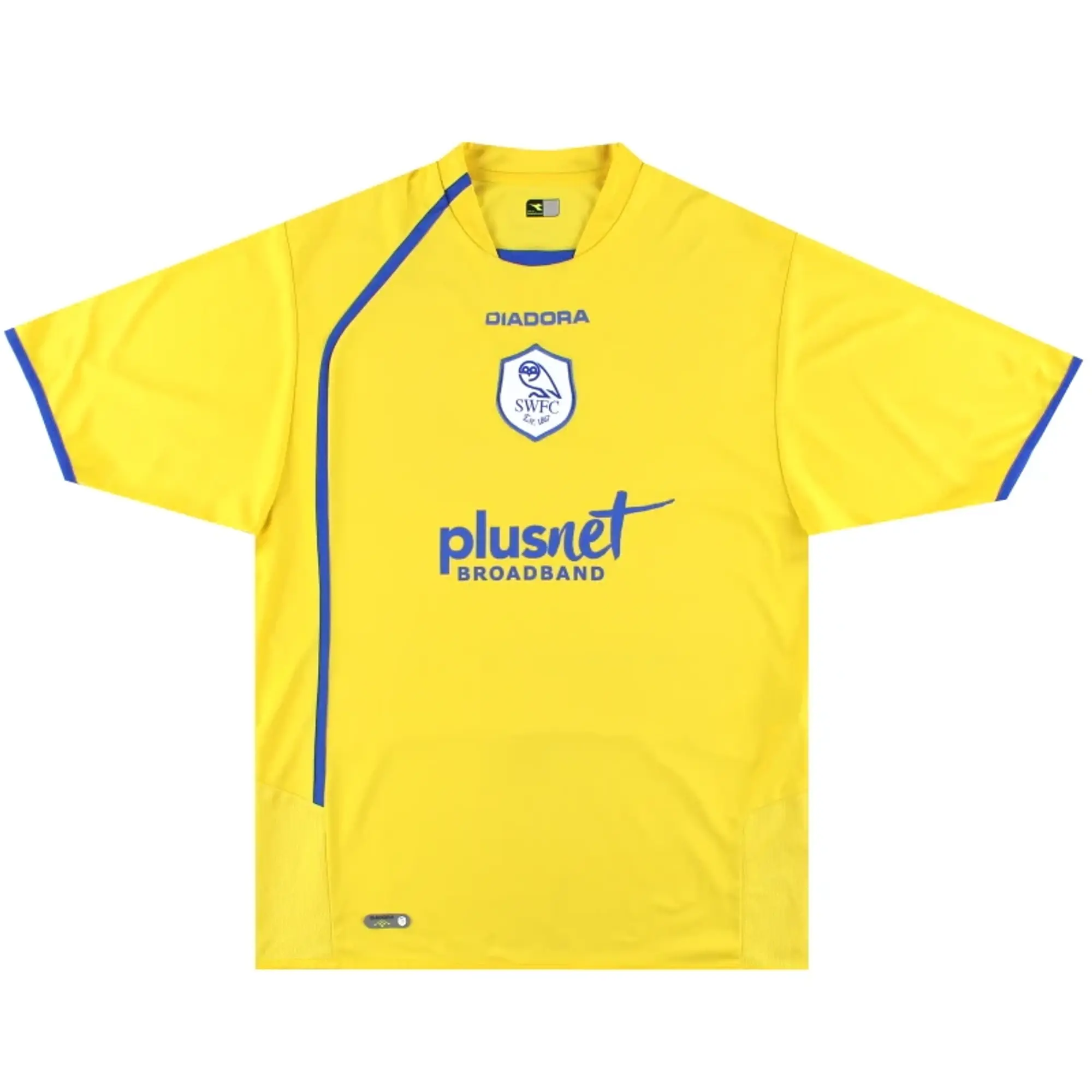 2006-07 Sheffield Wednesday Diadora Away Shirt L - Sheffield Wednesday / Excellent / Large