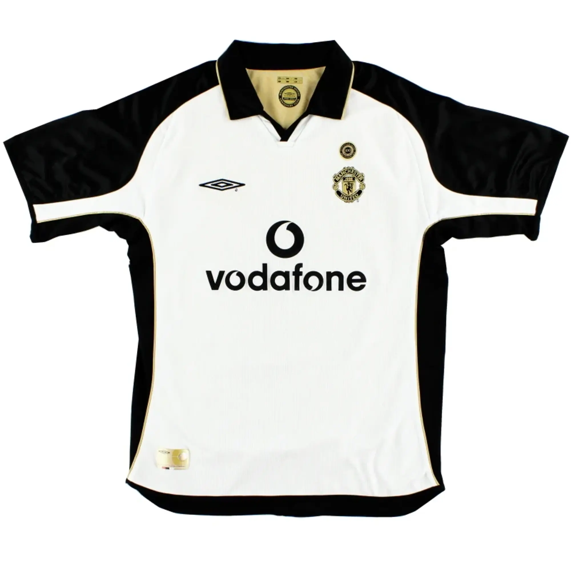 2001-02 Manchester United Umbro Centenary Reversible Away Shirt XL - Manchester United / Excellent / XL