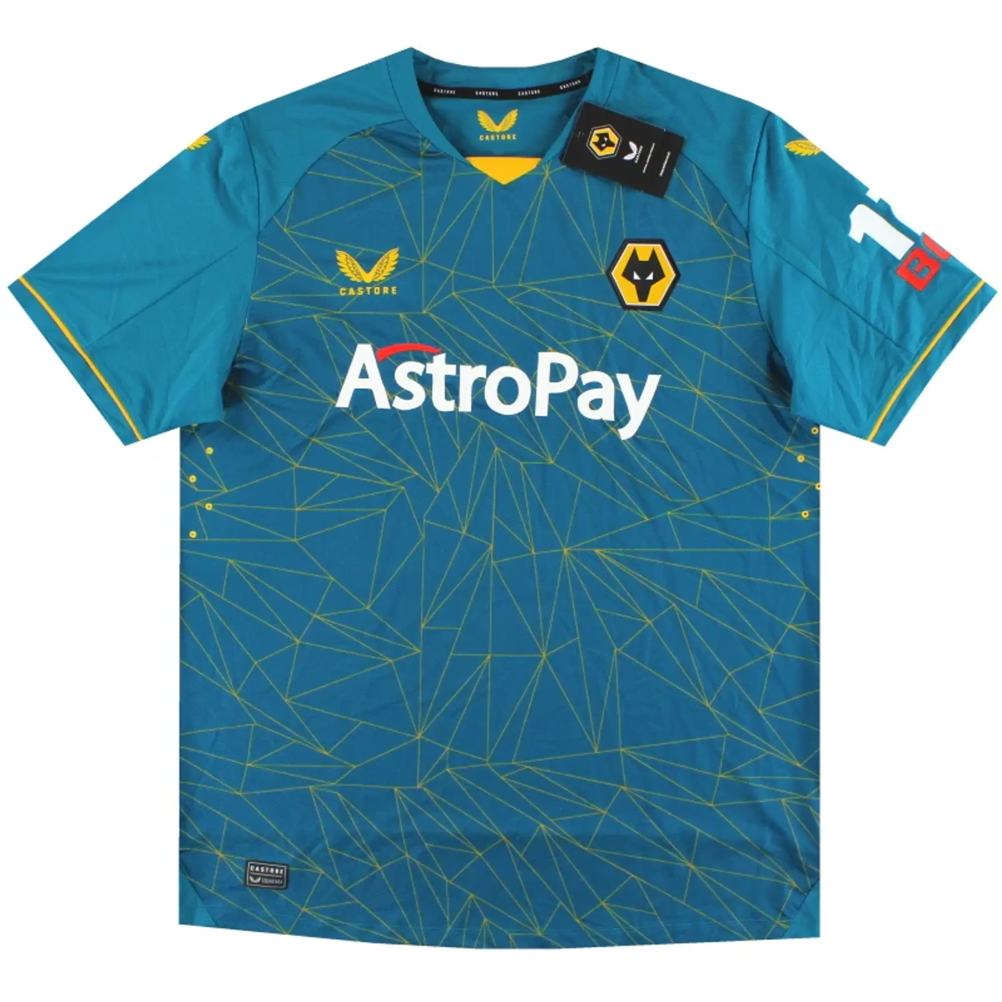 2022-23 Wolves Castore Pro Away Shirt *w/tags* - Wolves / w/tags / Small