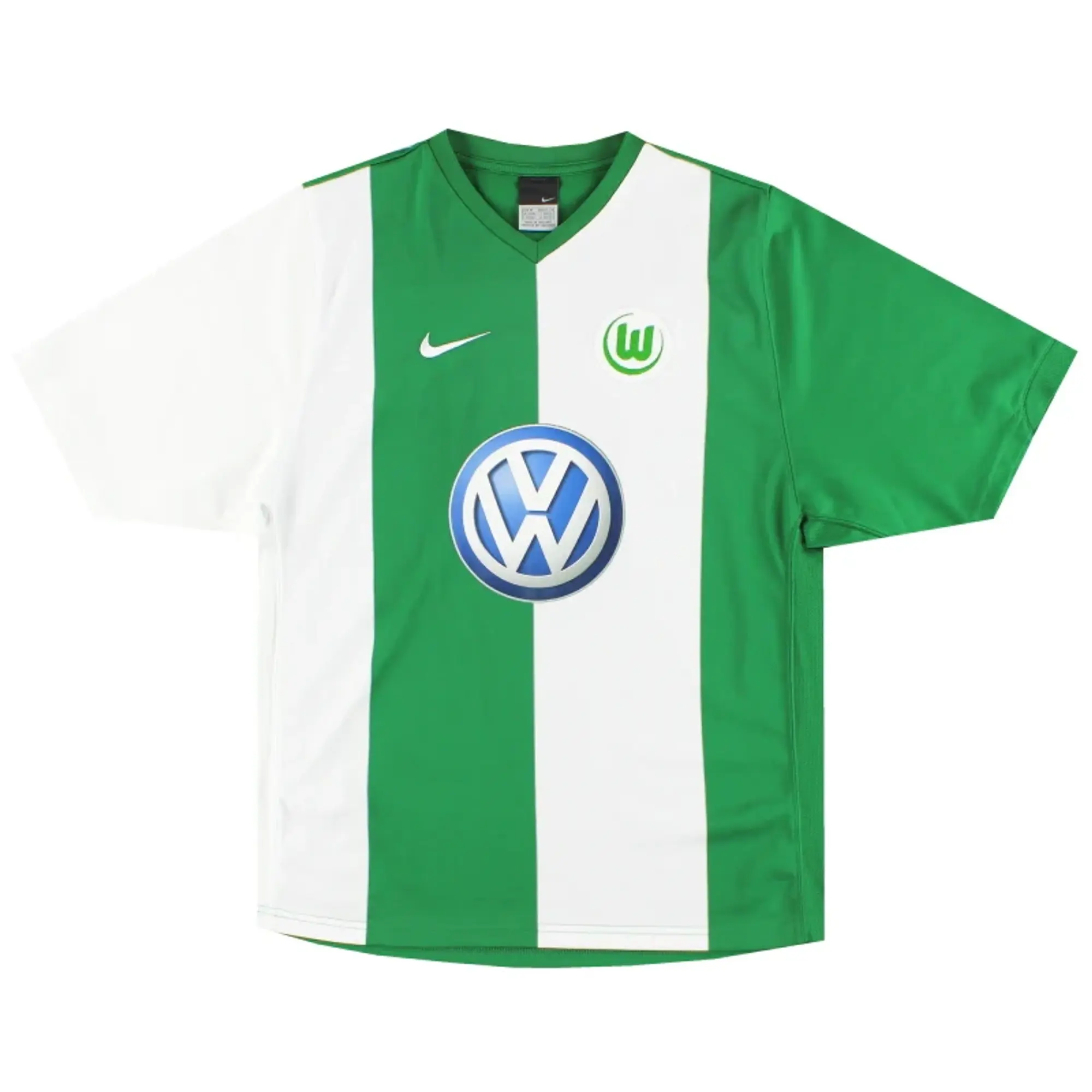 2006-07 Wolfsburg Nike Home Shirt M - Other German Clubs / Excellent / Medium