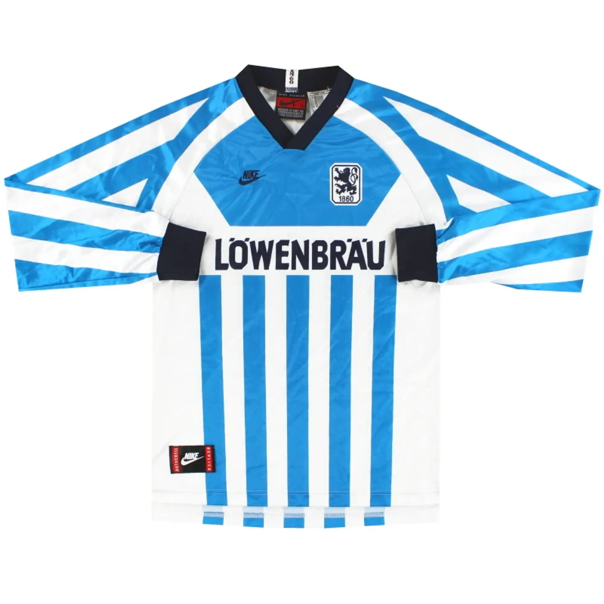 1995-96 1860 Munich Nike Home Shirt L/S XL.Boys - 1860 Munich / Excellent / XL Boys