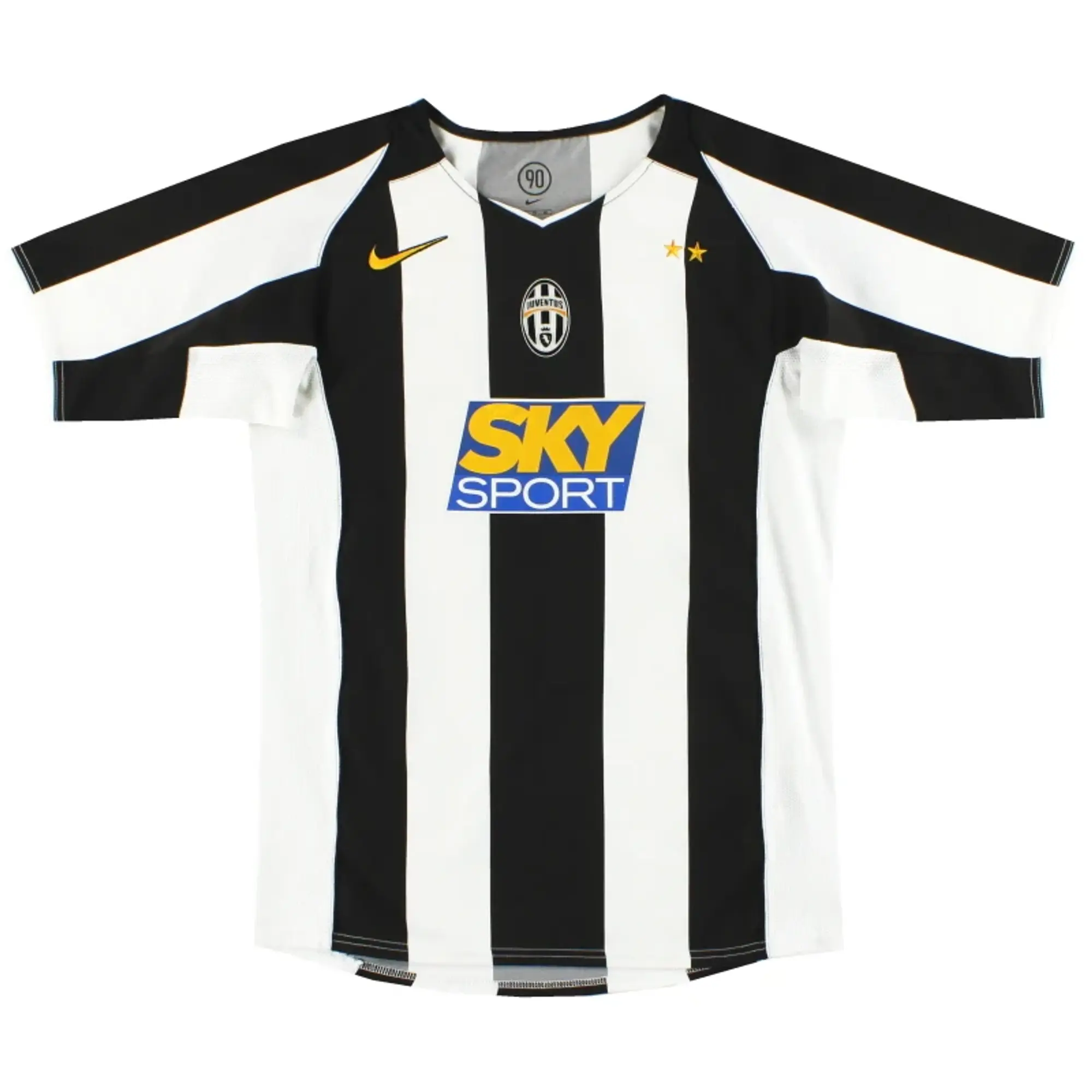 2004-05 Juventus Nike Home Shirt L.Boys - Juventus / Excellent / Youth