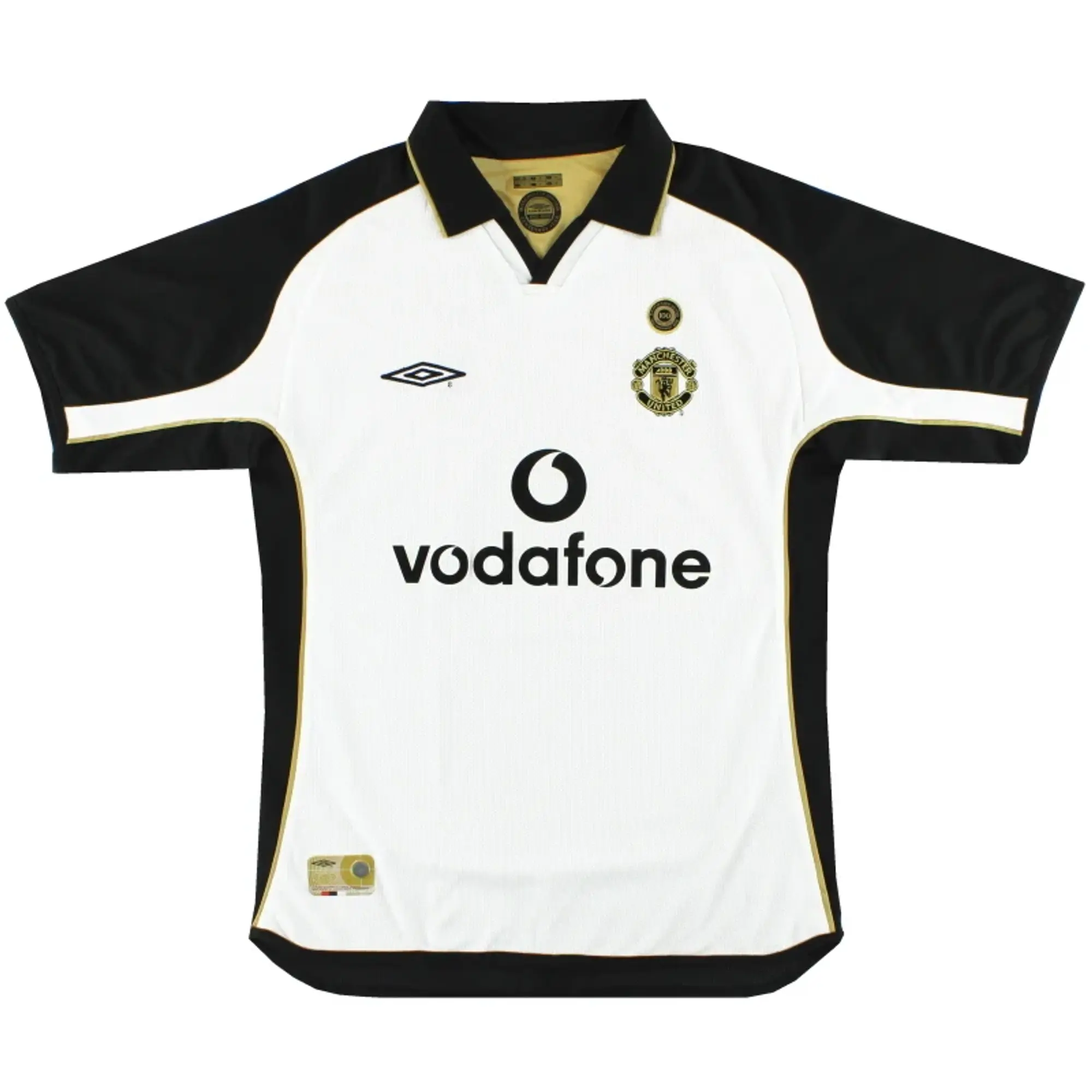 2001-02 Manchester United Umbro Centenary Reversible Away Shirt XXL - Manchester United / Excellent / XXL