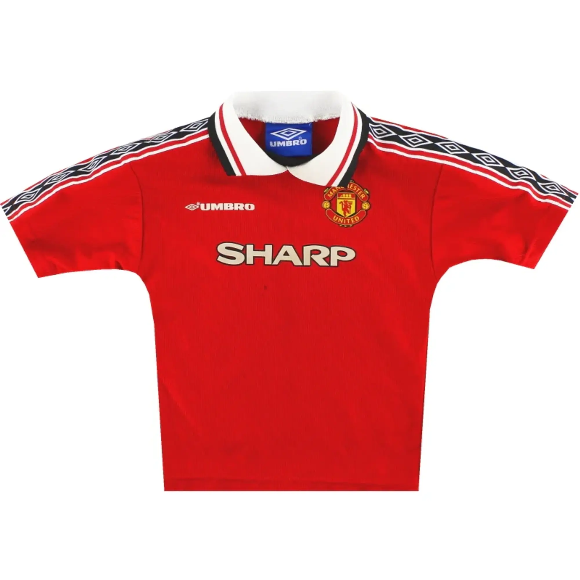 1998-00 Manchester United Umbro Home Shirt Y - Manchester United / Very good / Youth