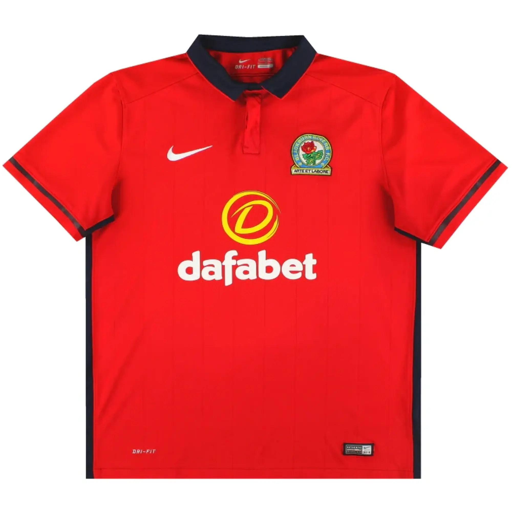 2015-16 Blackburn Nike Away Shirt L - Blackburn Rovers / Excellent / Large