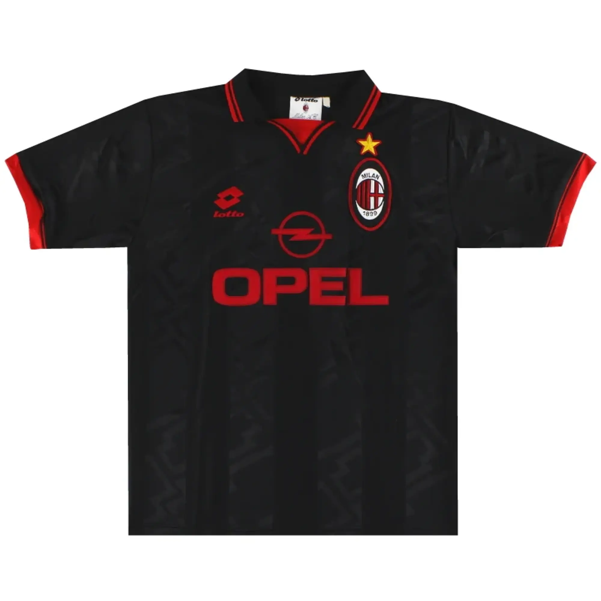 1996-97 AC Milan Lotto Third Shirt XL - AC Milan / Excellent / XL