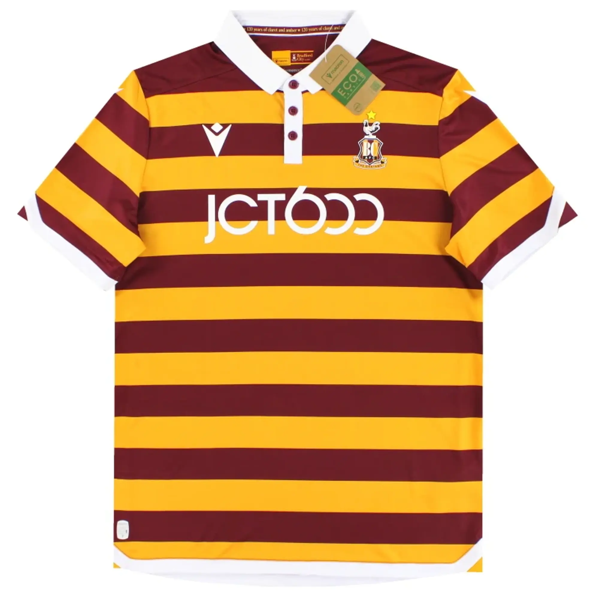 2023-24 Bradford City Macron Home Shirt *BNIB* - Bradford City / BNIB / XXL