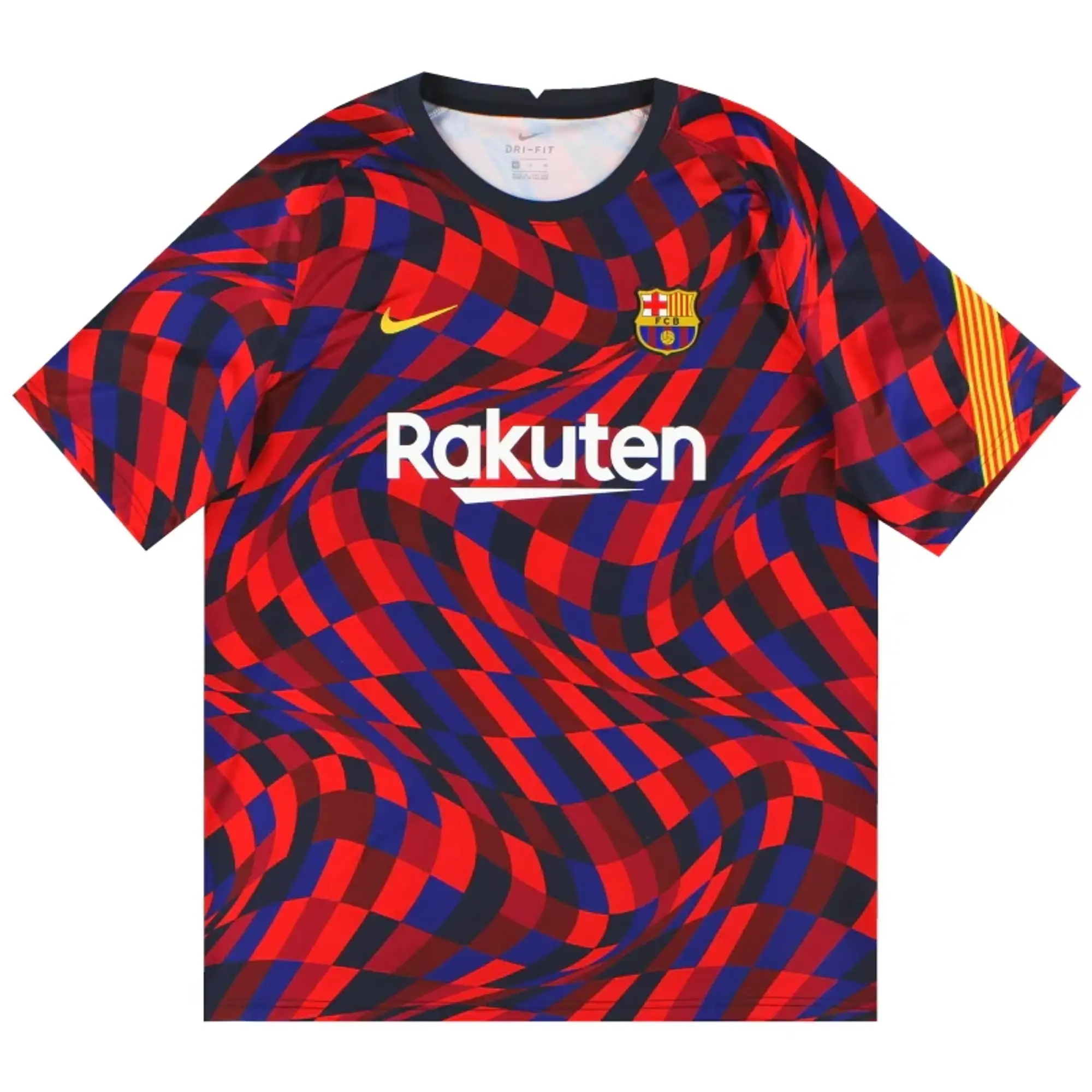2020-21 Barcelona Nike Pre-Match Shirt XL - Barcelona / Excellent / XL