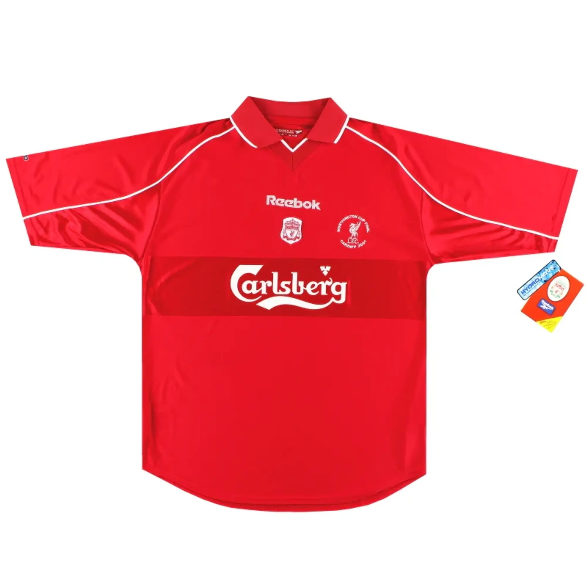 2000-02 Liverpool Reebok 'Cup Final' Home Shirt *w/tags* L - Liverpool / w/tags / Large