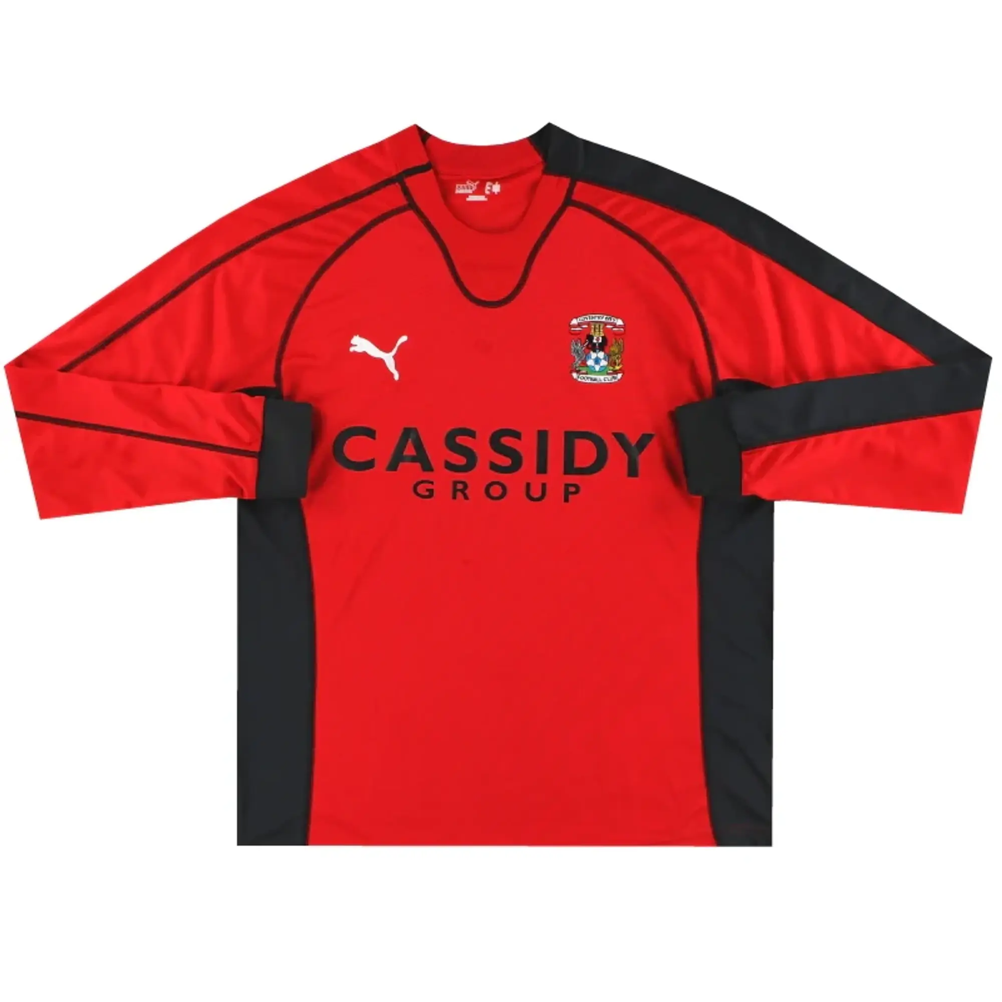 2006-07 Coventry Puma Away Shirt L/S L - Coventry City / Excellent / Large