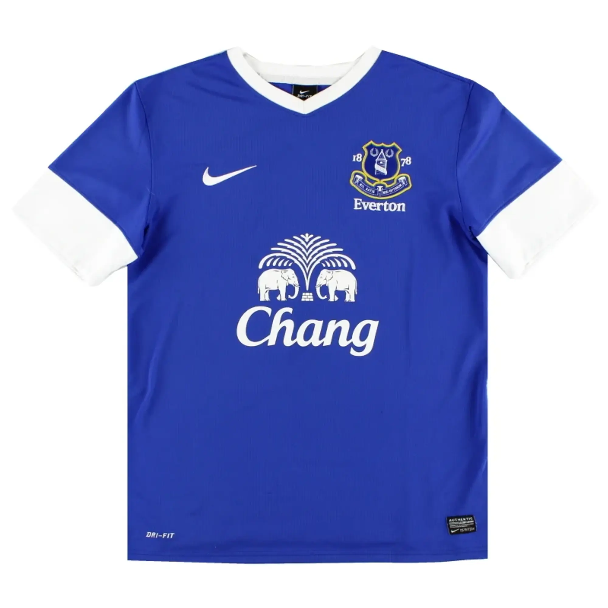 2012-13 Everton Nike Home Shirt XL - Everton / Very good / XL