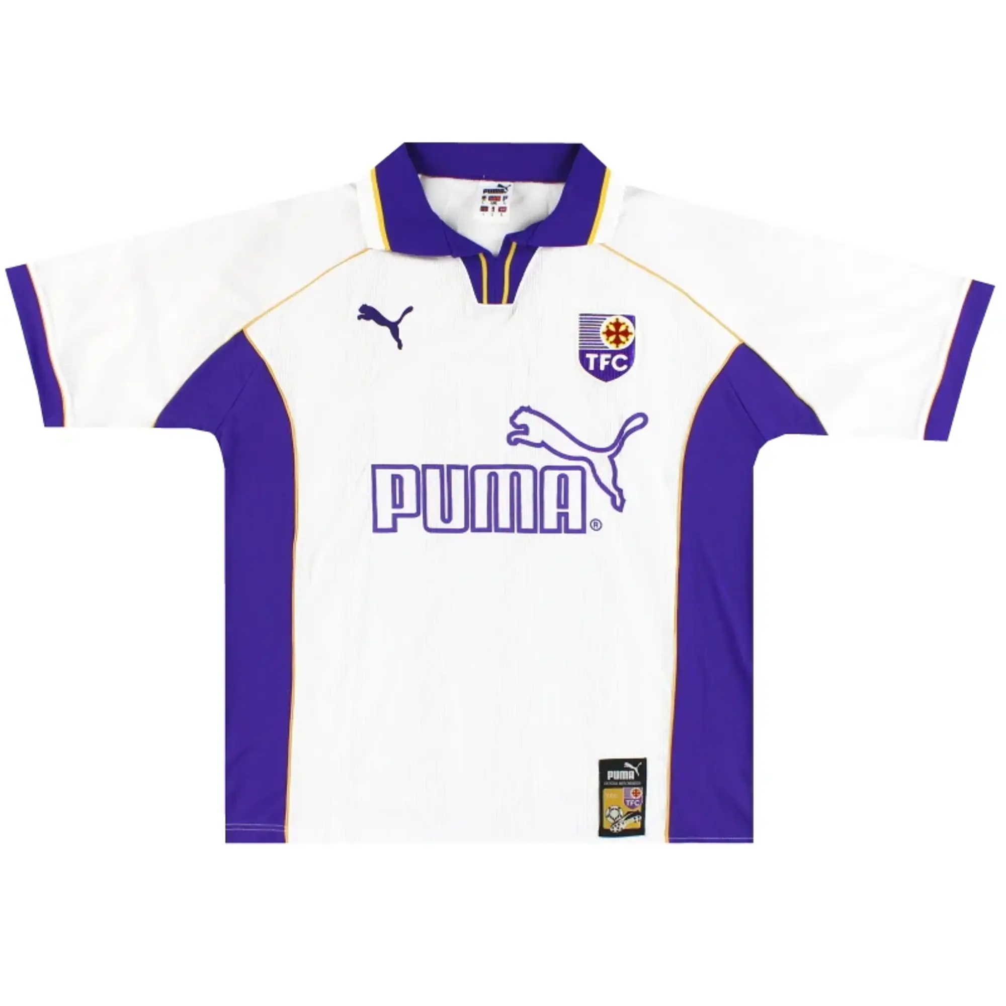 1998-99 Toulouse Puma Home Shirt L - Other French Clubs / Excellent / Large