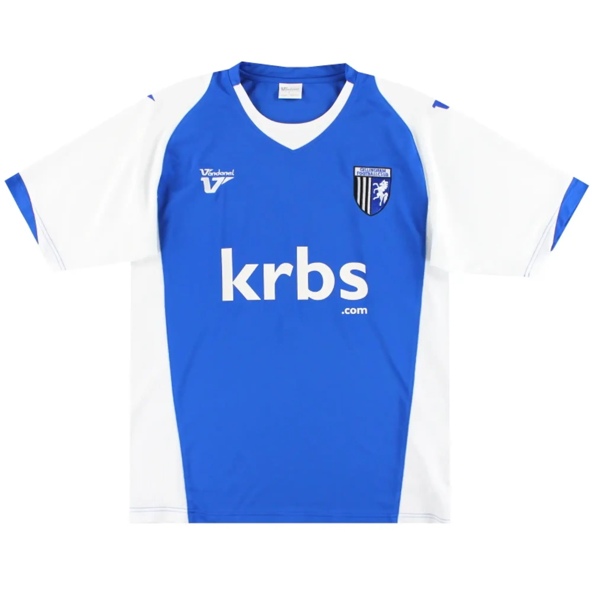 2009-10 Gillingham Vandanel Home Shirt L - Gillingham / Excellent / Large