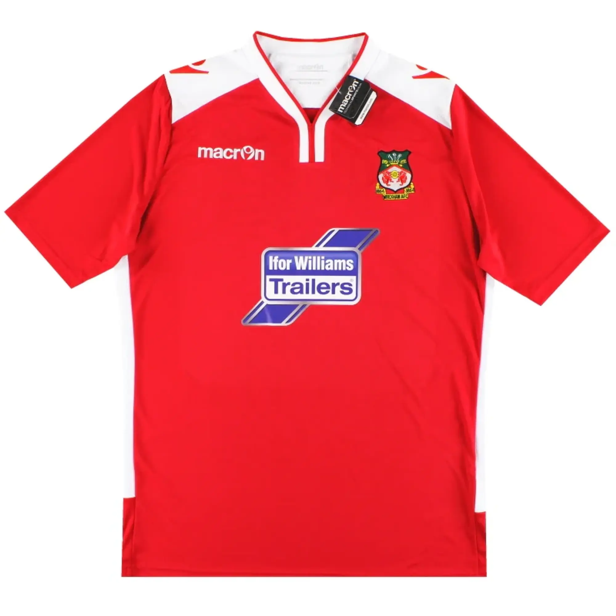 2016-17 Wrexham Macron Home Shirt *w/tags* XXXL - Wrexham / w/tags / XXXL