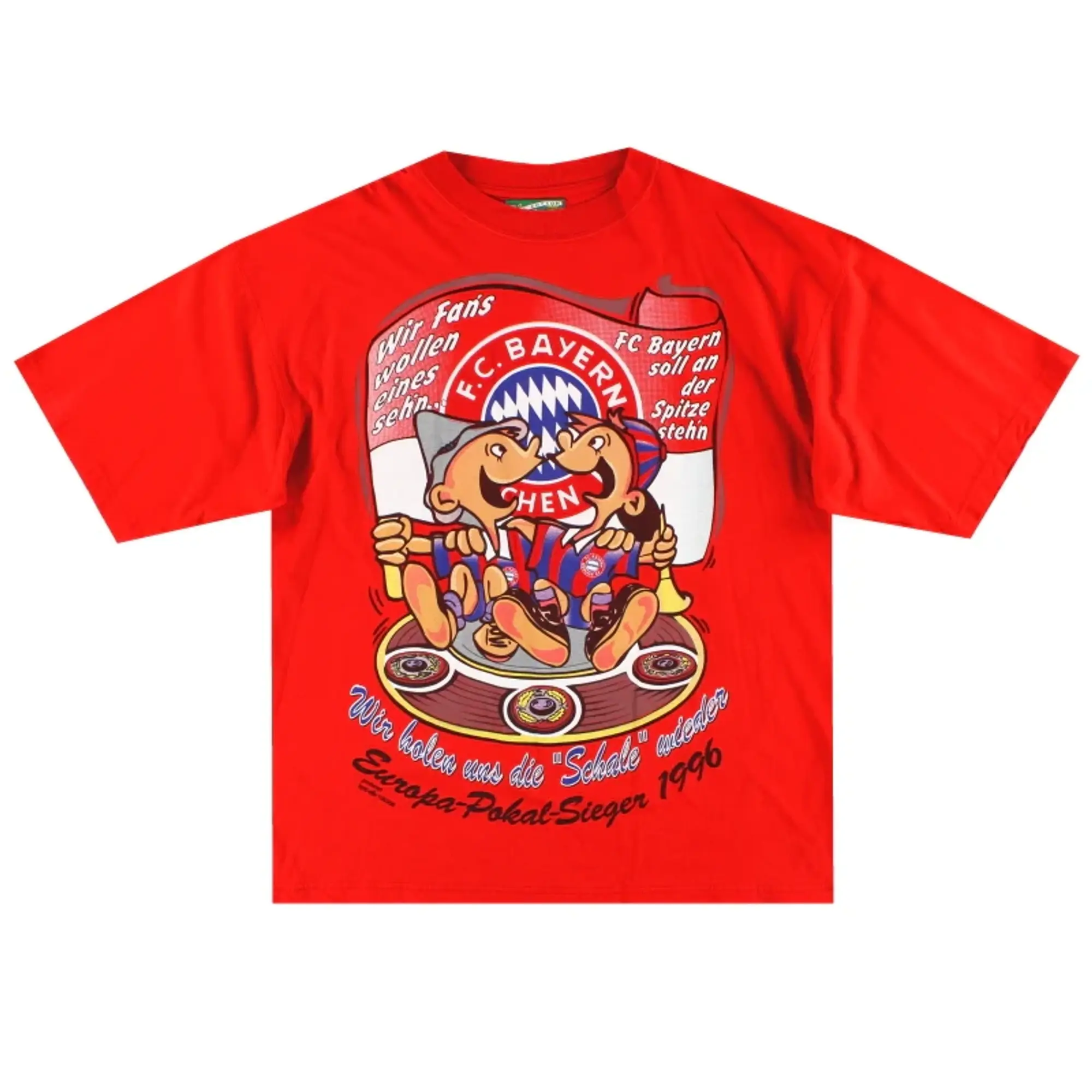 1996 Bayern Munich Graphic Tee L - Bayern Munich / Excellent / Large