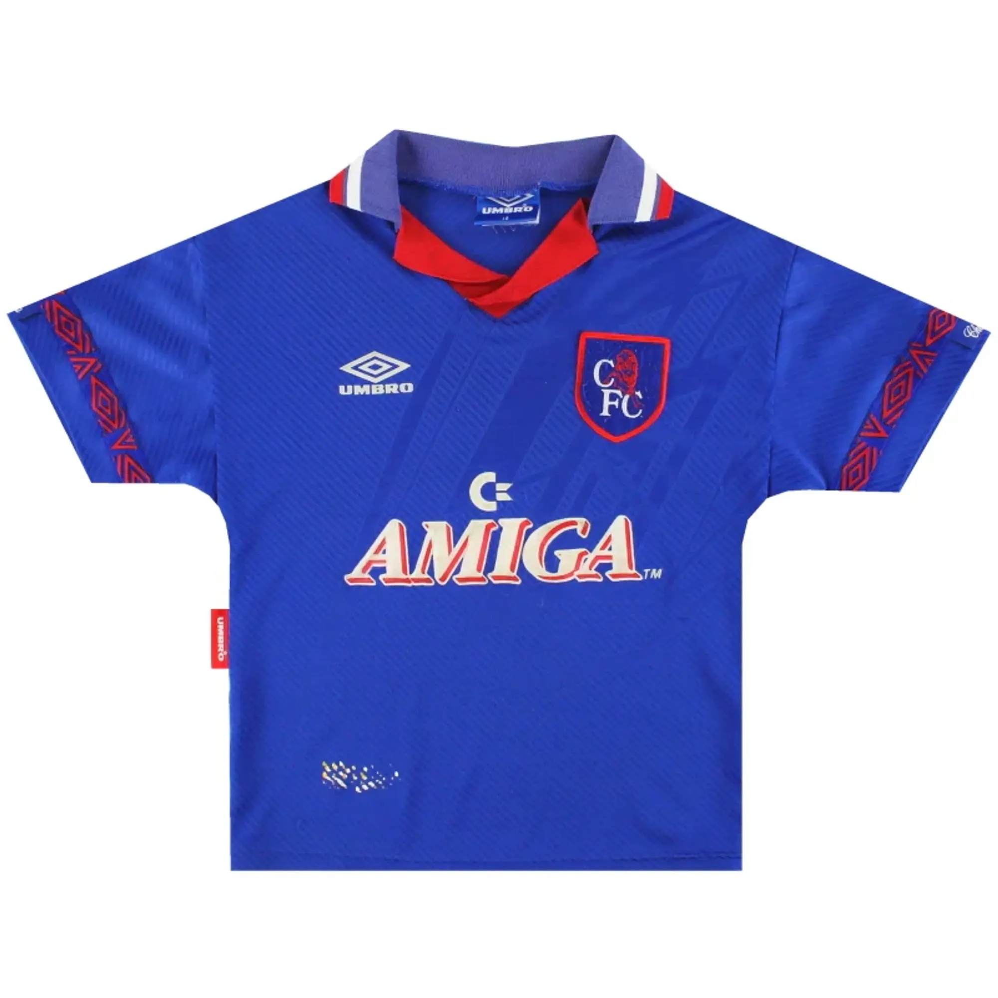 1993-94 Chelsea Umbro Home Shirt L.Boys - Chelsea / Good / Youth