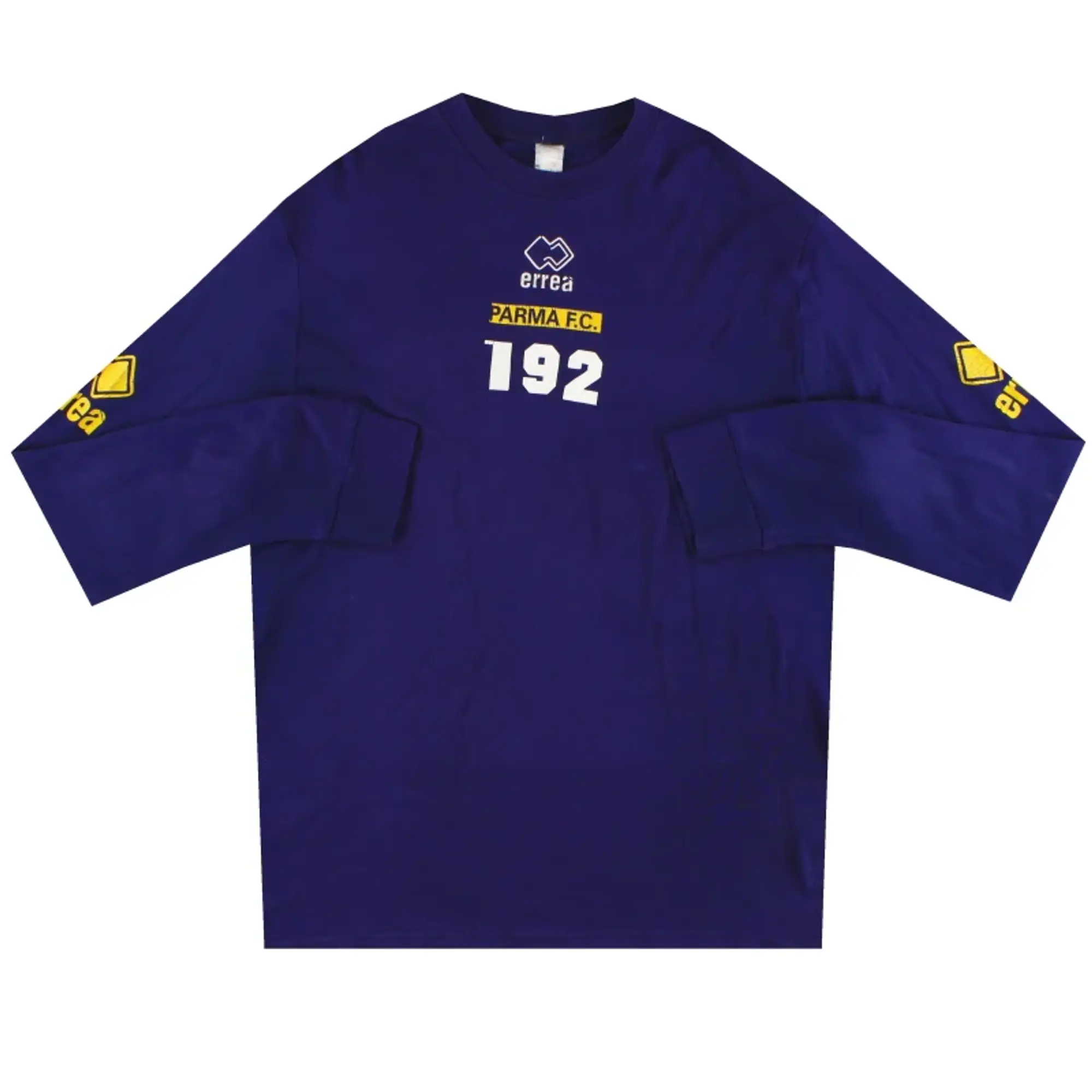 2005-06 Parma Errea Player Issue Training Top L/S #192 L - Parma / Very good / Large