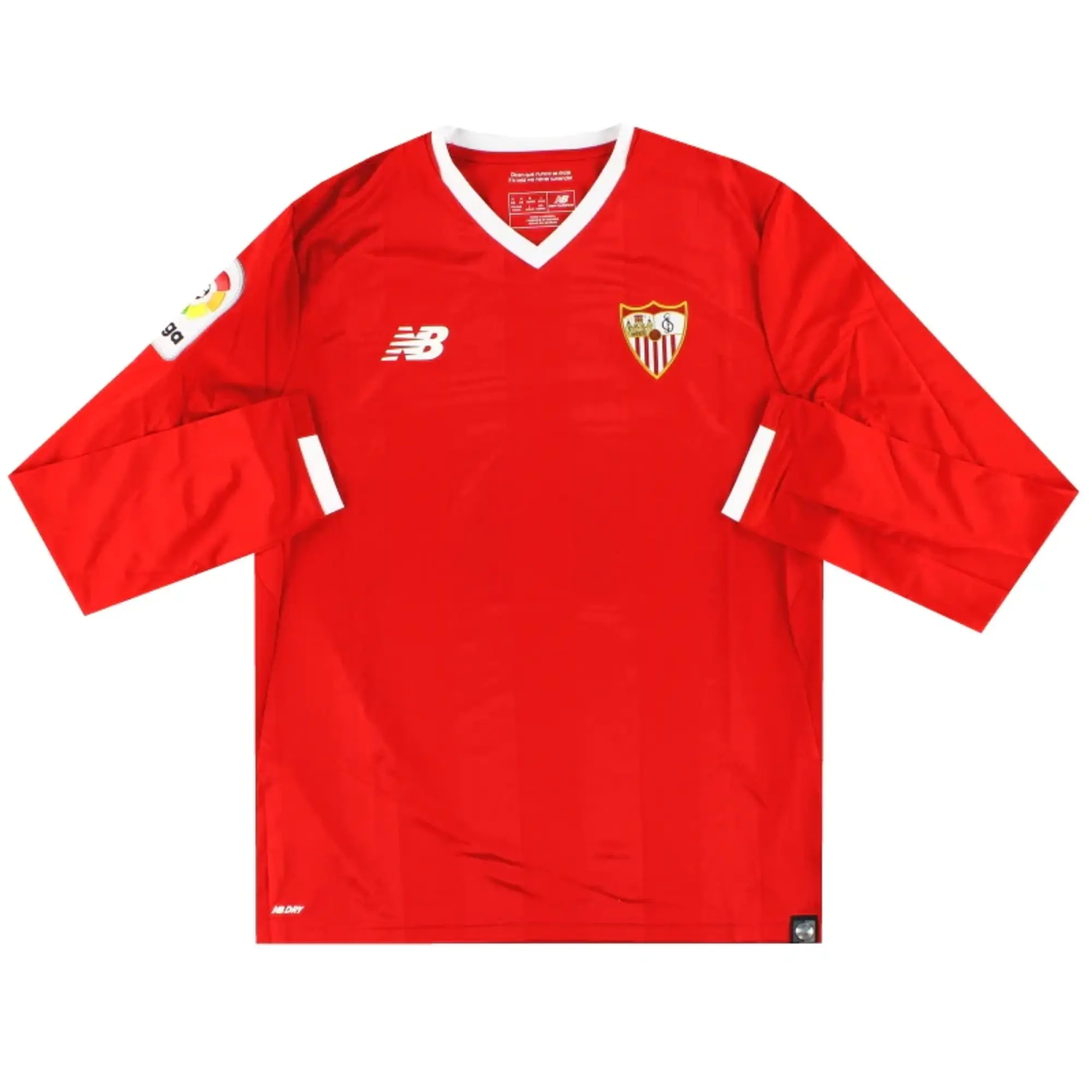 2017-18 Sevilla New Balance Away Shirt L/S M - Sevilla / As New / Medium