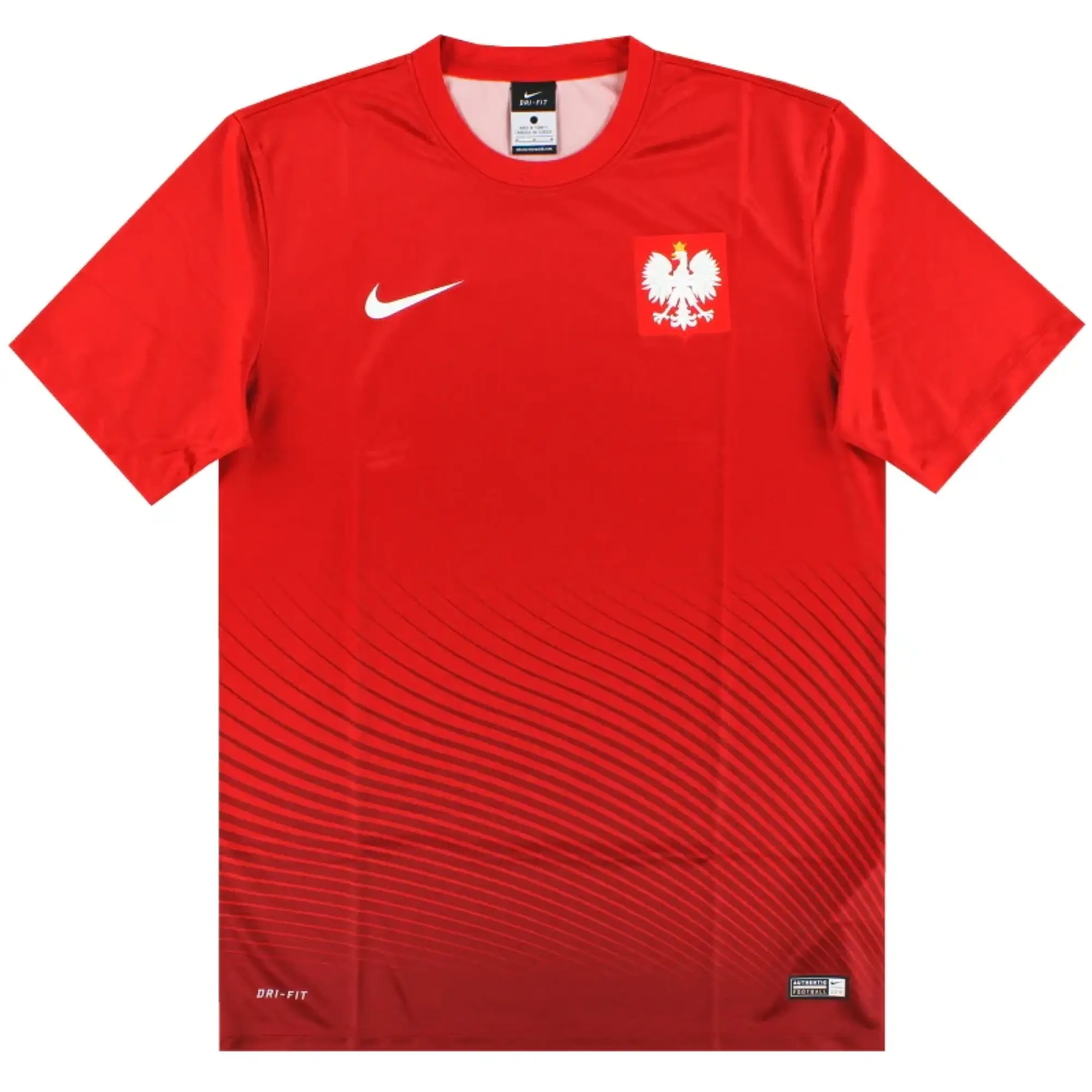 2016-17 Poland Nike Basic Away Shirt *As New* L - Poland / As New / Large