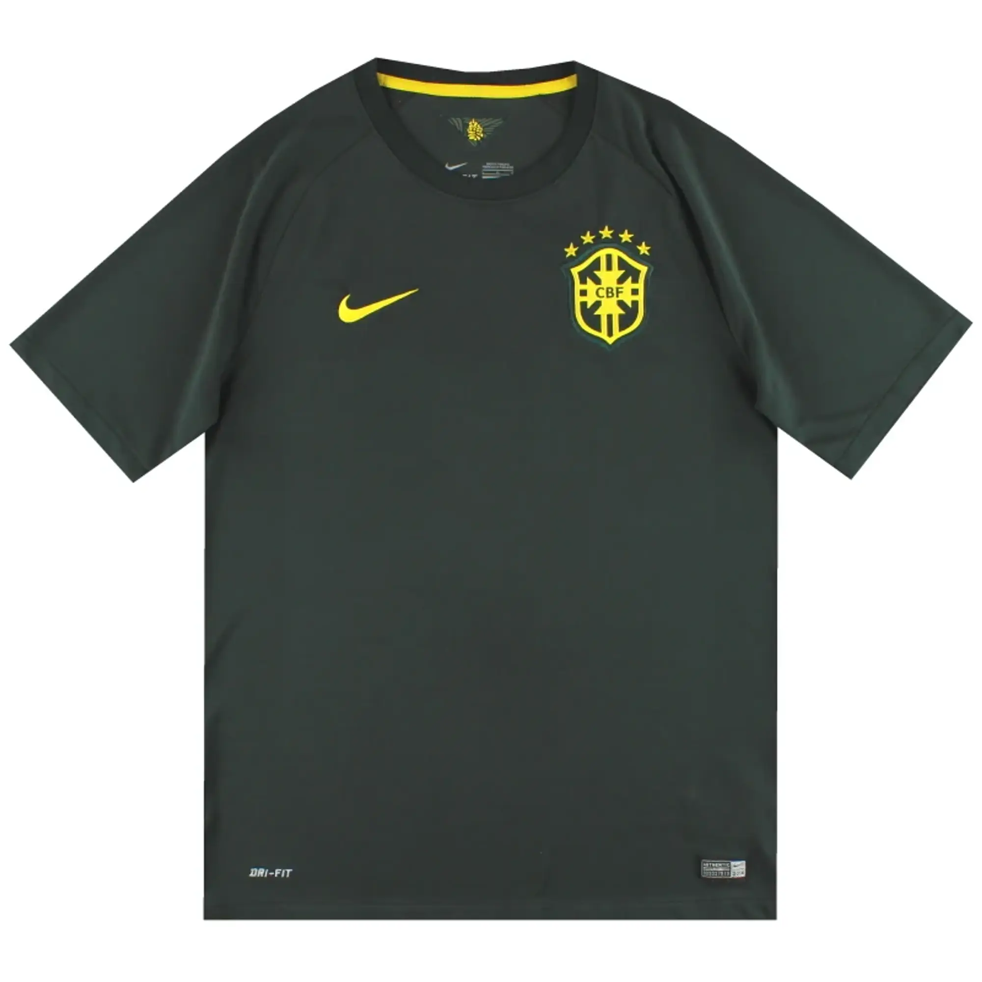 2014-15 Brazil Nike Third Shirt *Mint* L - Brazil / Mint / Large