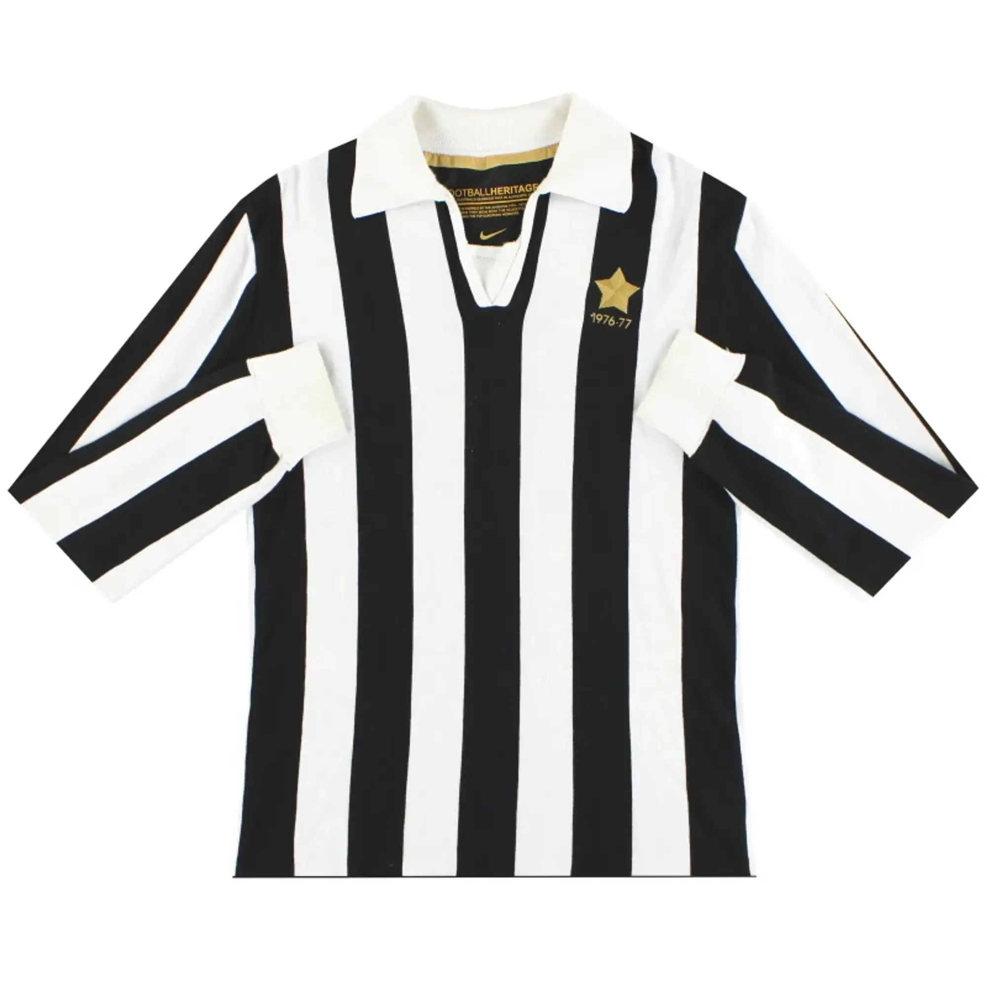 2007-08 Juventus Nike 1957 Football Heritage Shirt M - Juventus / Excellent / Medium