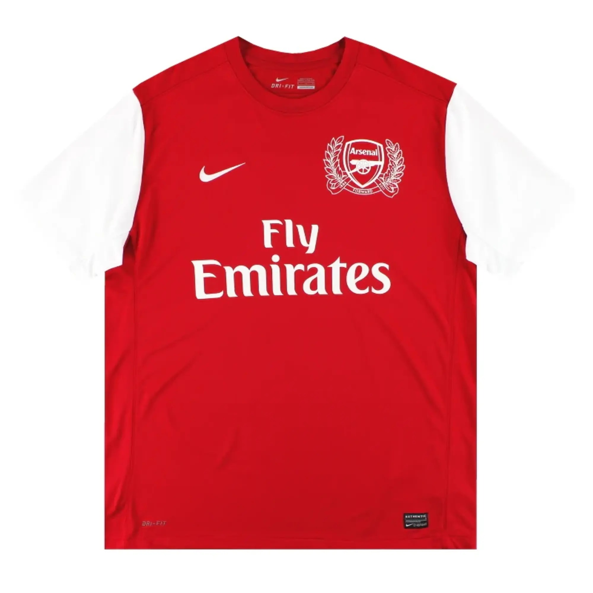 2011-12 Arsenal Nike '125th Anniversary' Home Shirt *Mint* XL - Arsenal / Mint / XL