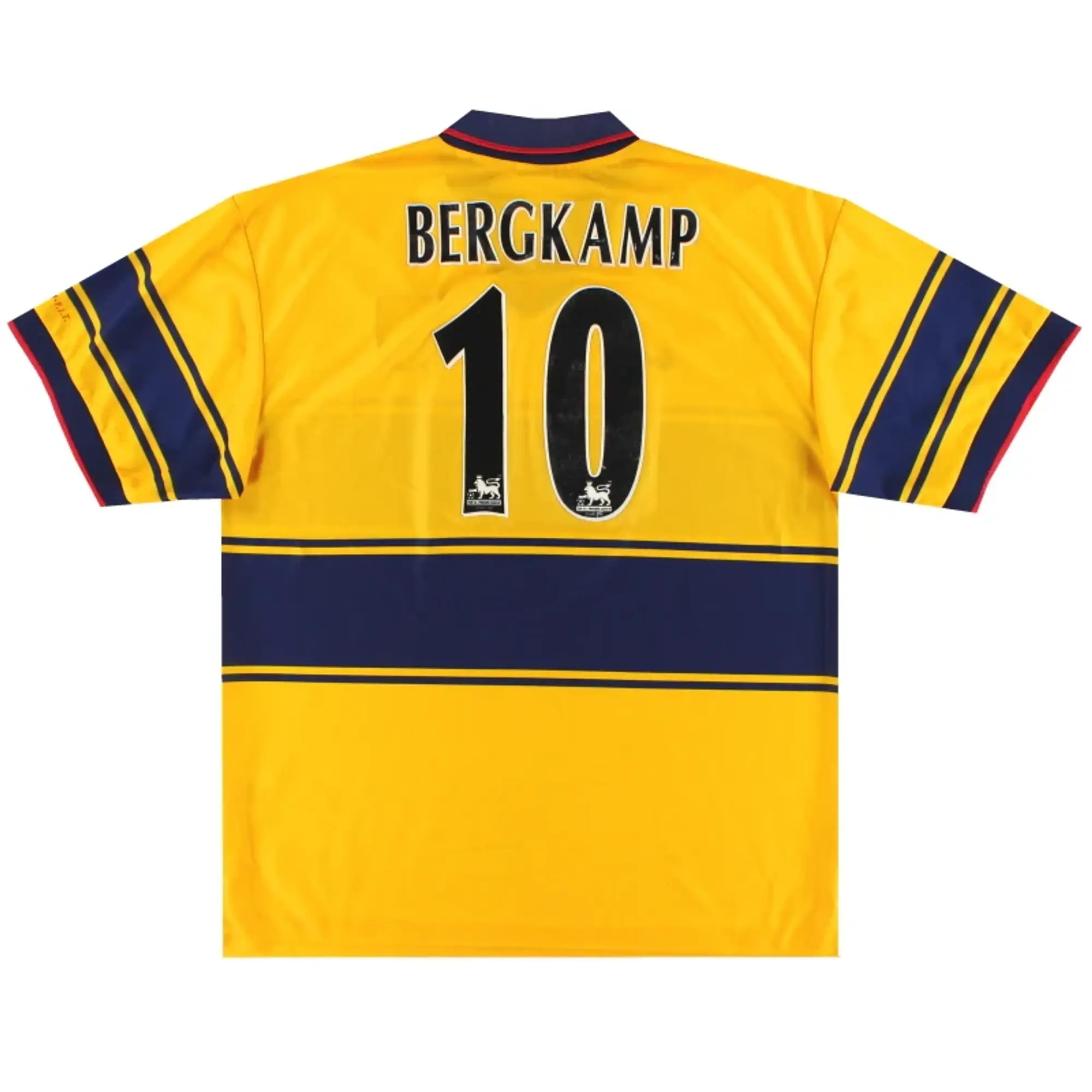 1997-99 Arsenal Nike Away Shirt Bergkamp #10 XXL - Arsenal / Very good / XXL