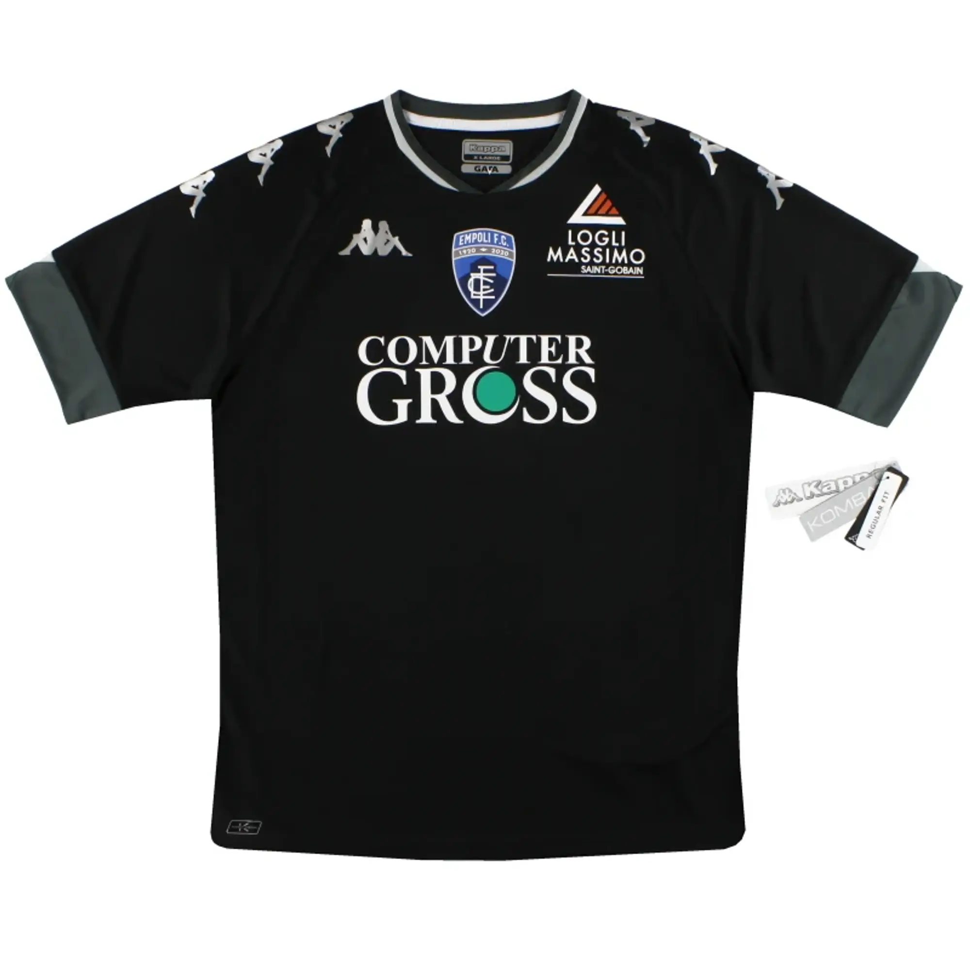 2020-21 Empoli Kappa Kombat Centenary Third Shirt *w/tags* - Other Italian Clubs / w/tags / XL