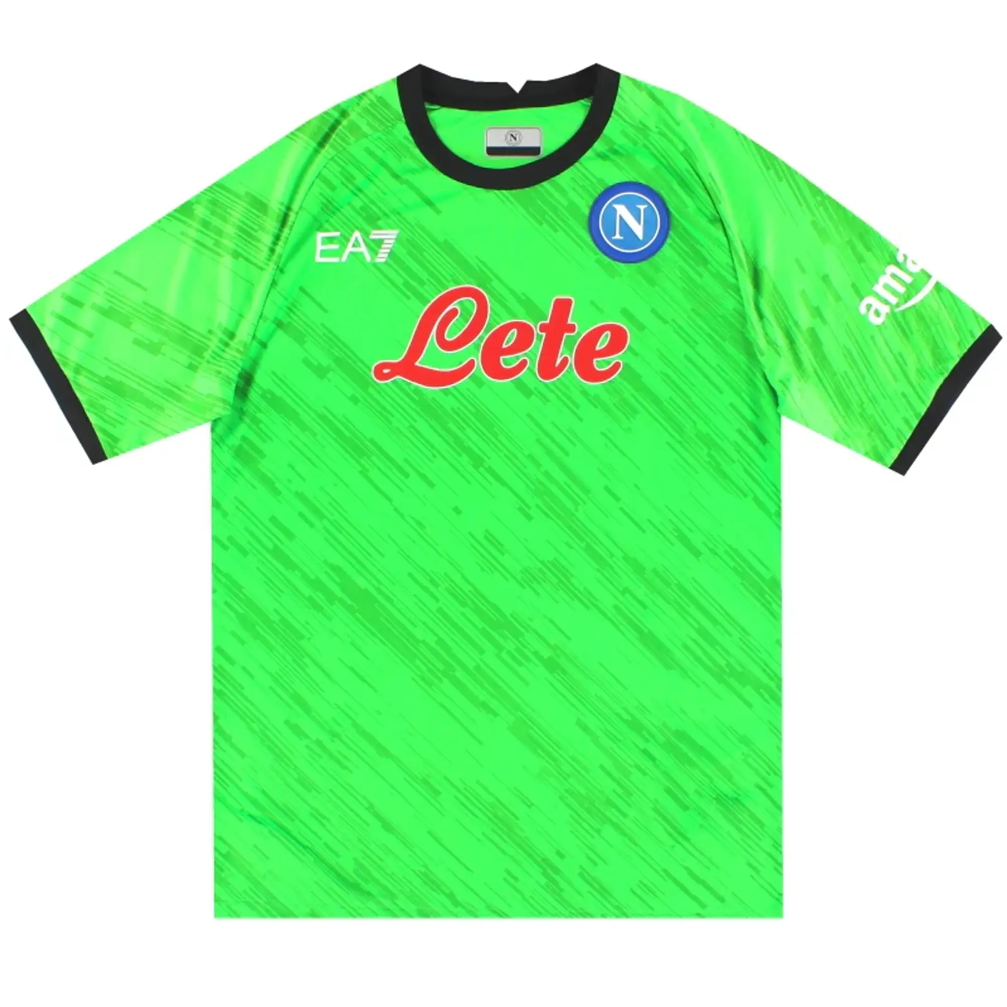 2022-23 Napoli EA7 Goalkeeper Shirt *As New* - Napoli / As New / XXL