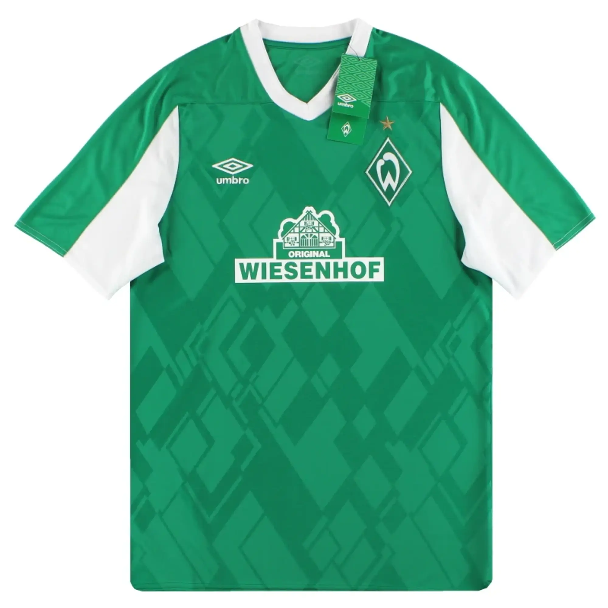 2020-21 Werder Bremen Umbro Home Shirt *w/tags* XXL - Werder Bremen / w/tags / XXL