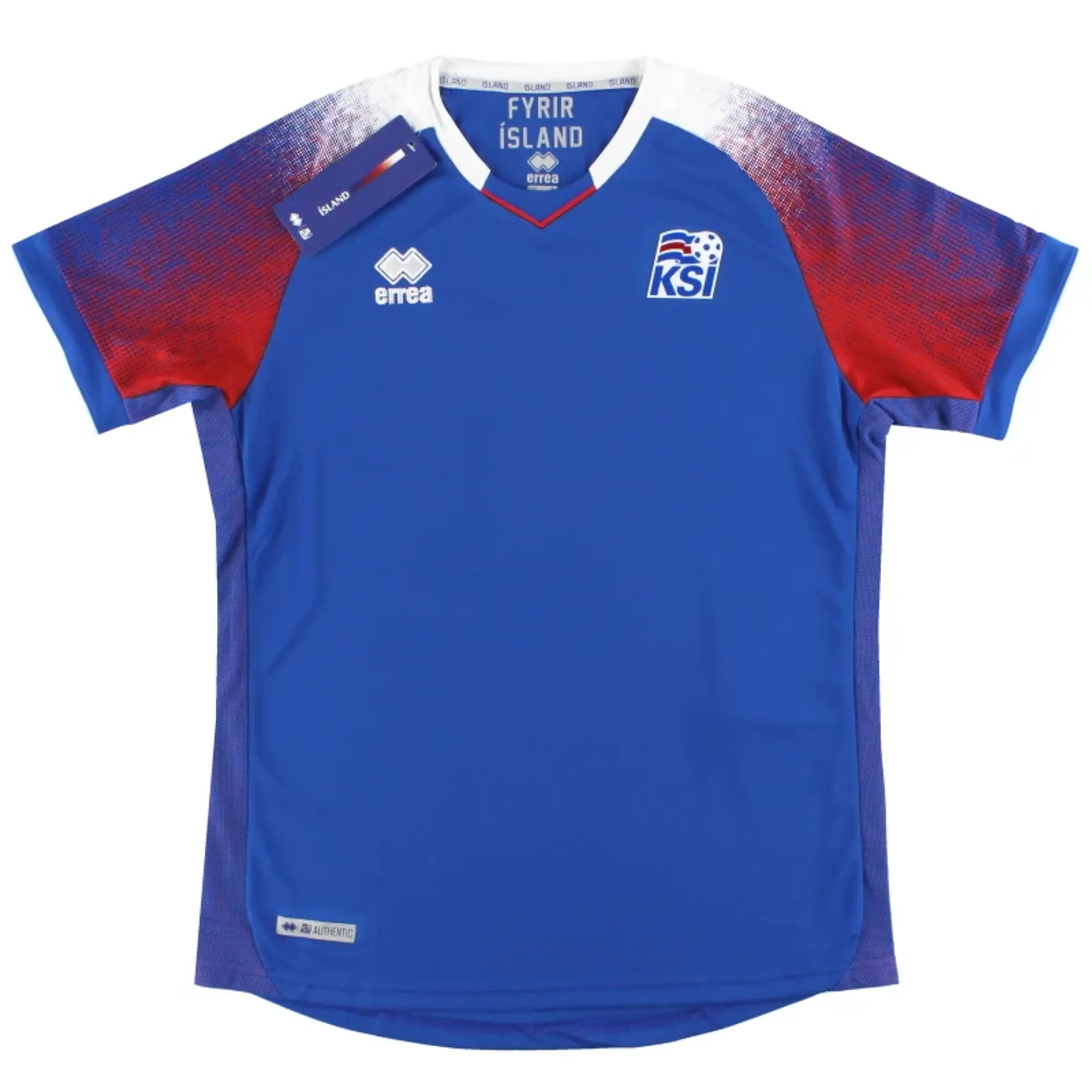 2018-19 Iceland Errea Home Shirt *w/tags* L - Other European / w/tags / Large