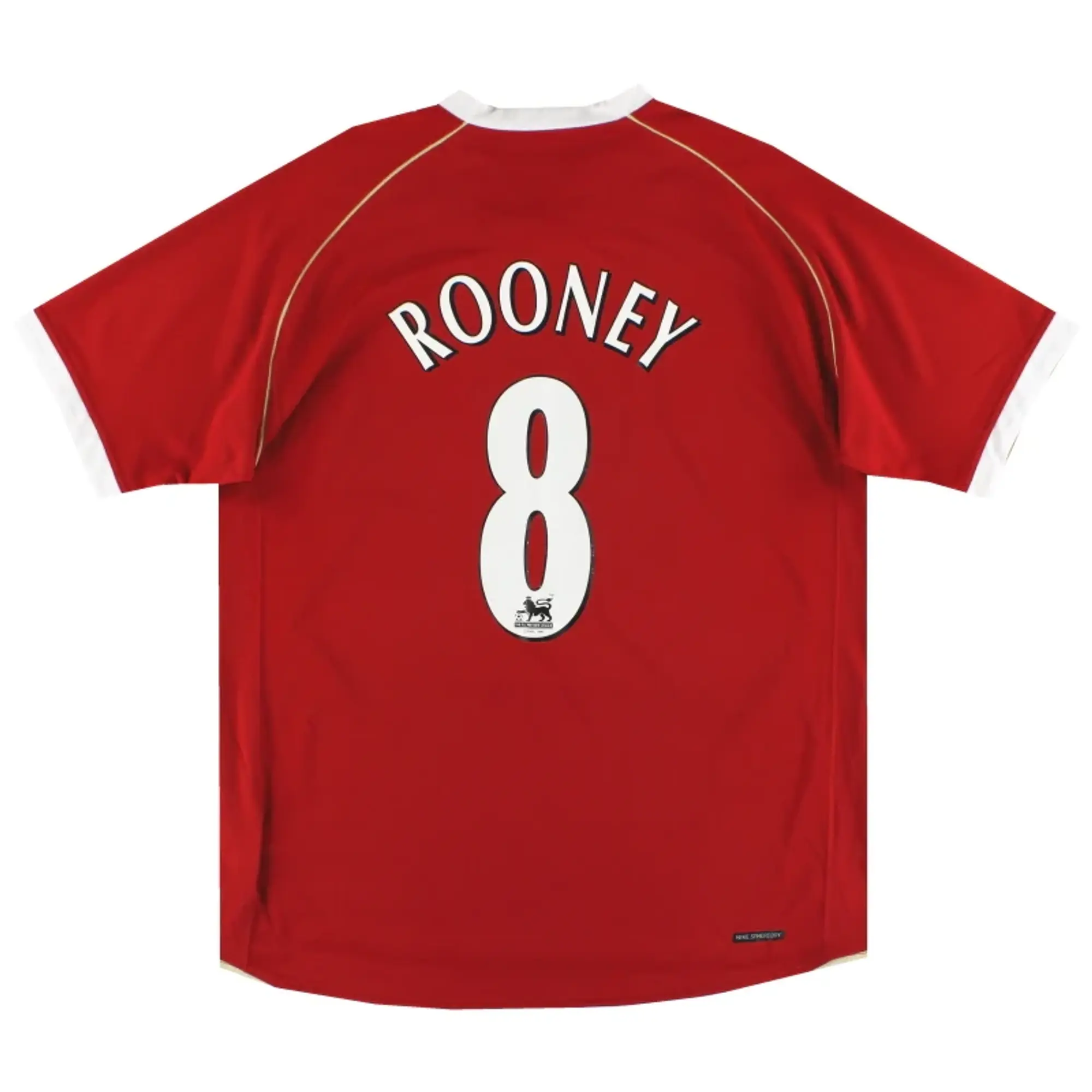 2006-07 Manchester United Nike Home Shirt Rooney #8 XL - Manchester United / Excellent / XL