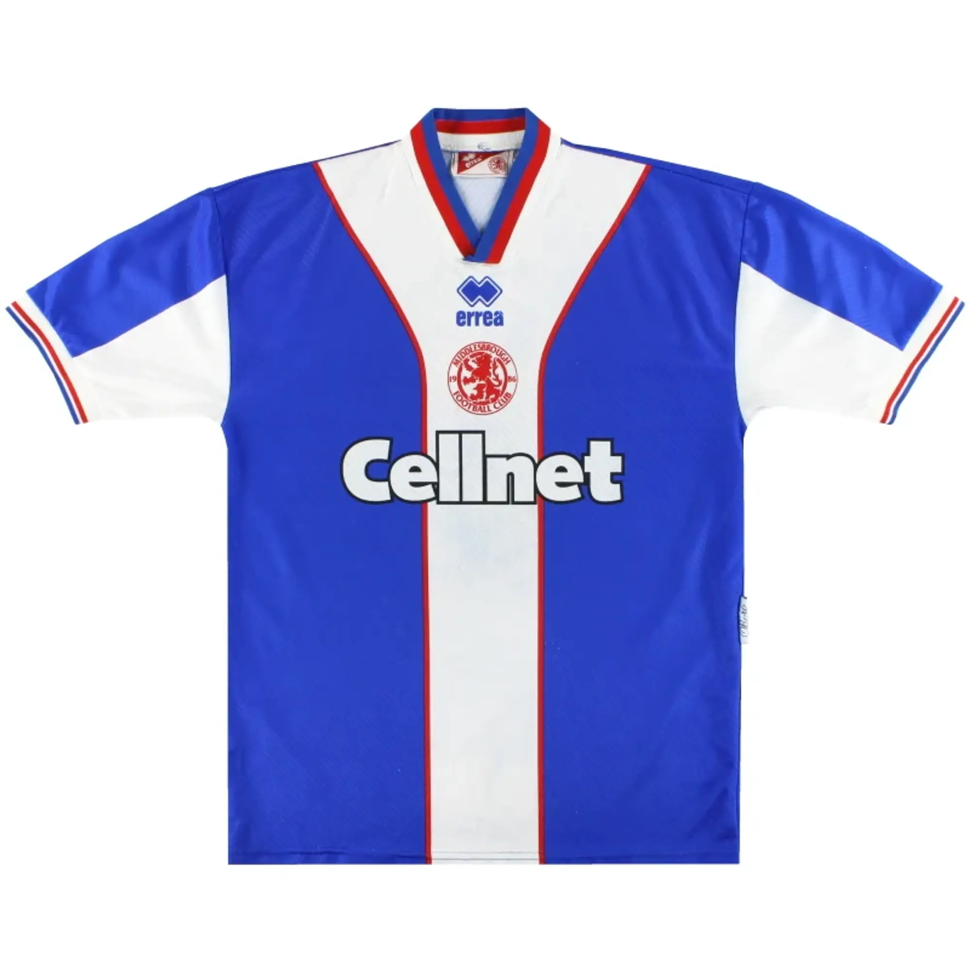 1997-98 Middlesbrough Errea Away Shirt L - Middlesbrough / Excellent / Large
