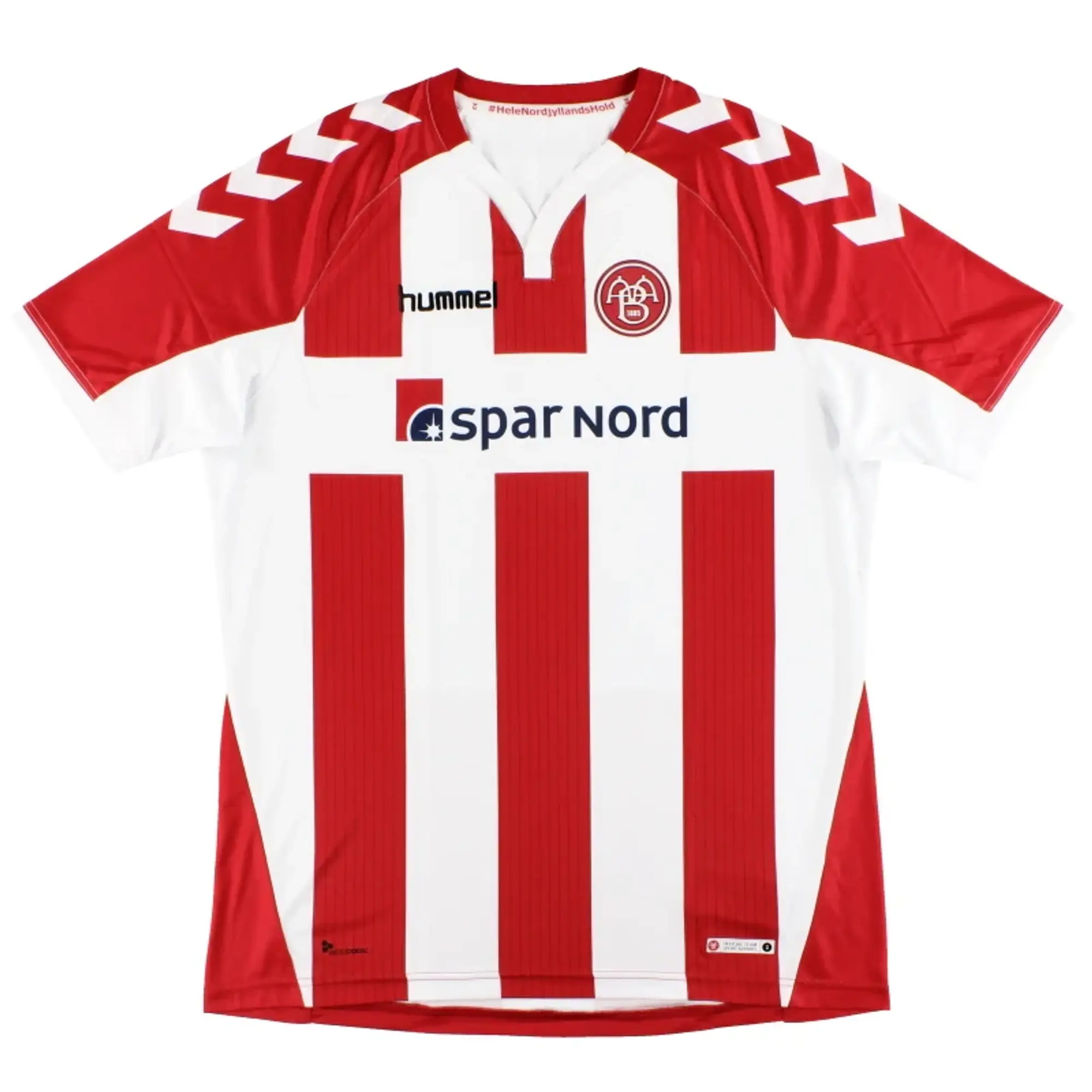 2017-18 Aalborg BK Hummel Home Shirt L - Other European Clubs / Very Good / Large