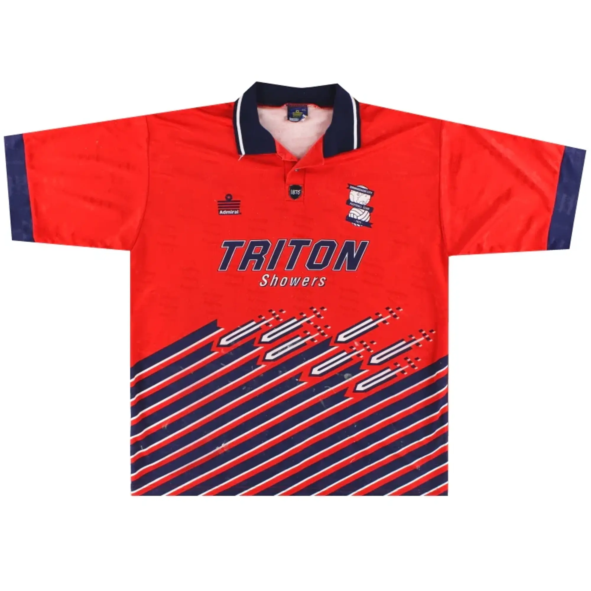 1994-95 Birmingham Admiral Away Shirt XXL - Birmingham City / Good / XXL