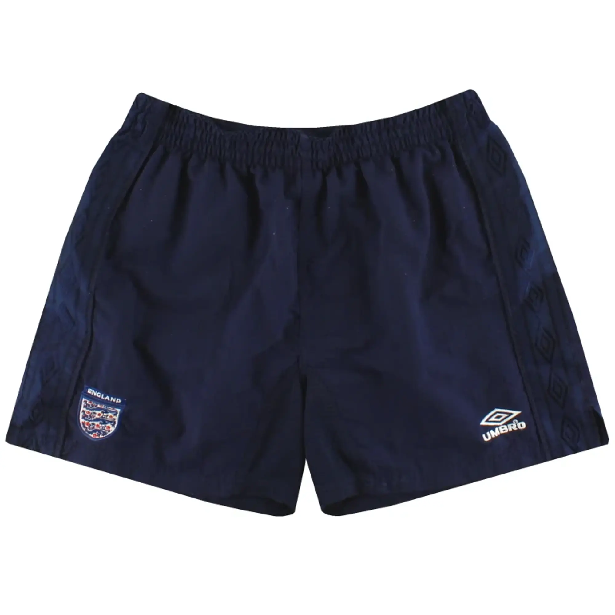 1999-01 England Umbro Home Shorts Y - England / Excellent / Youth
