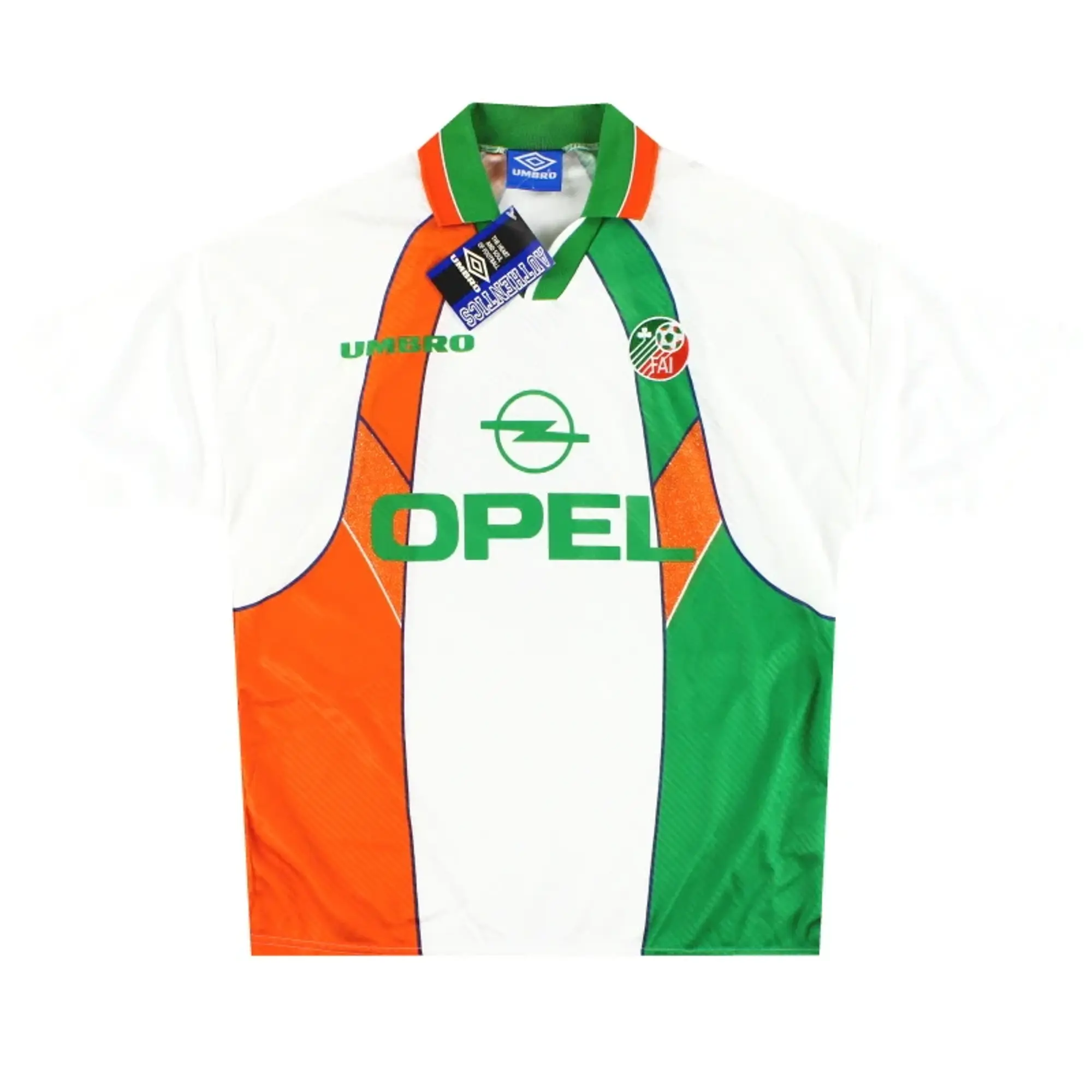 1994-96 Ireland Umbro Away Shirt *w/tags* L - Ireland / w/tags / Large