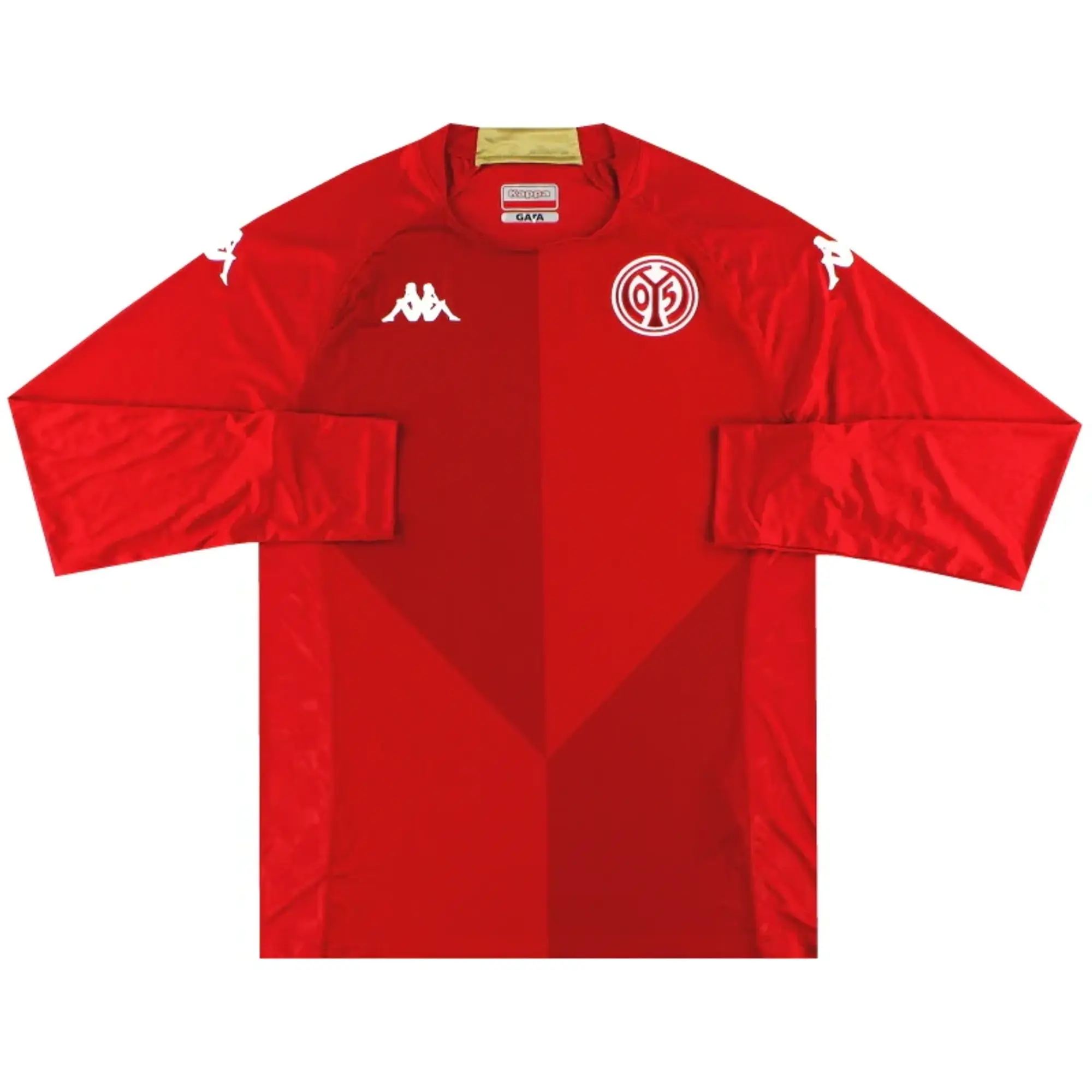 2022-23 FSV Mainz Kappa Home Shirt L/S *As New* M - Other German Clubs / As New / Medium