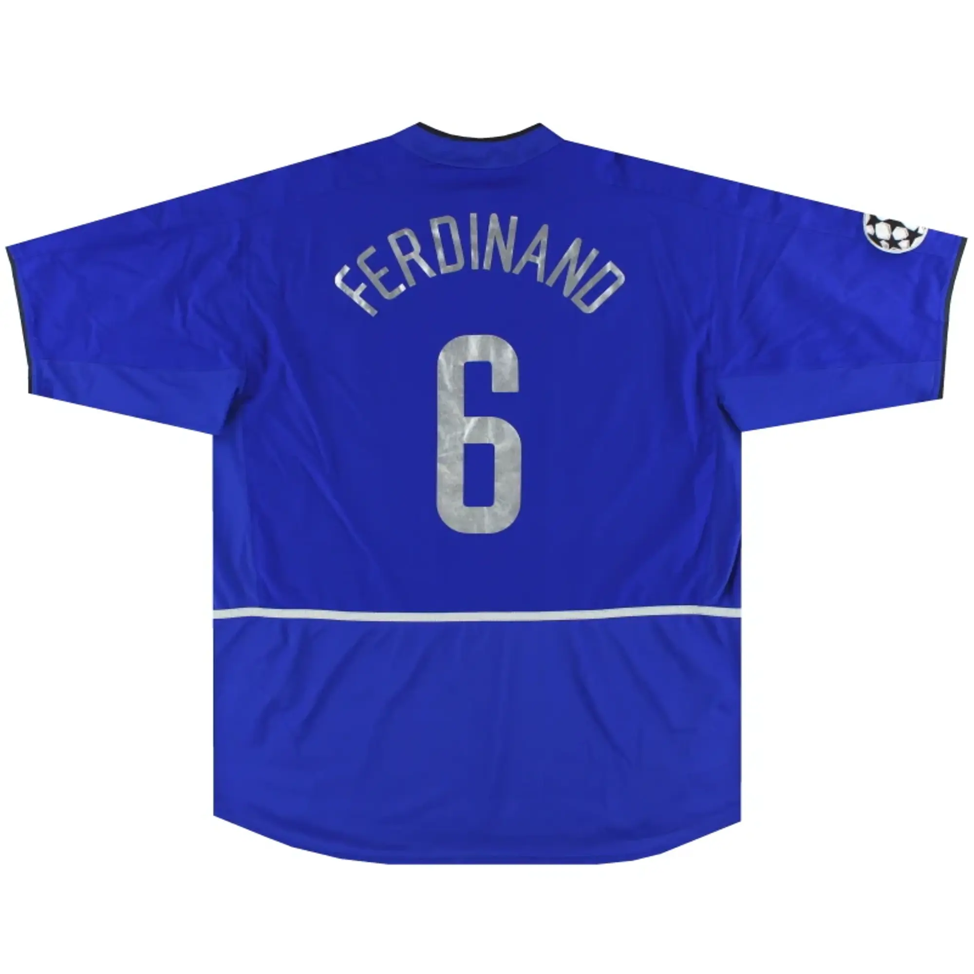 2002-03 Manchester United Nike CL Third Shirt Ferdinand #6 XXL - Manchester United / Excellent / XXL