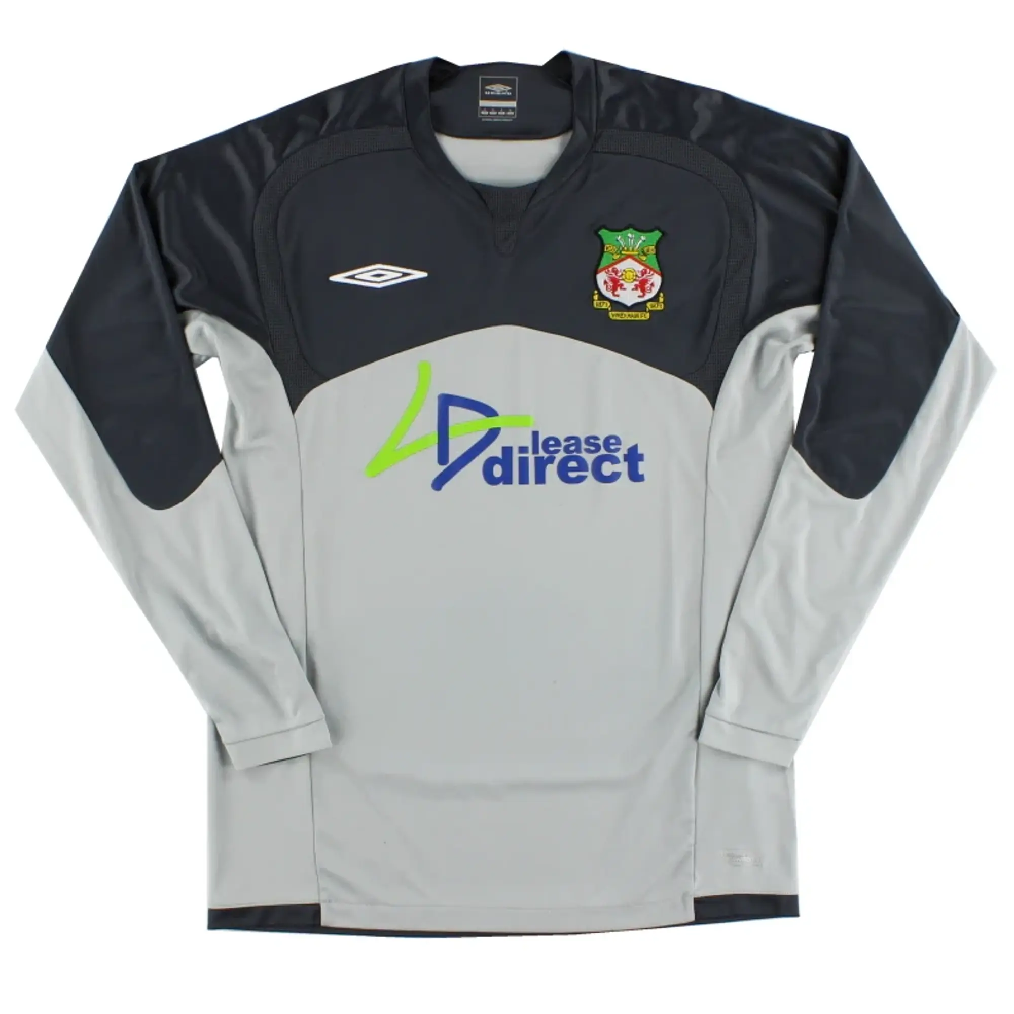 2009-10 Wrexham Umbro Goalkeeper Shirt *Mint* S - Wrexham / Mint / Small