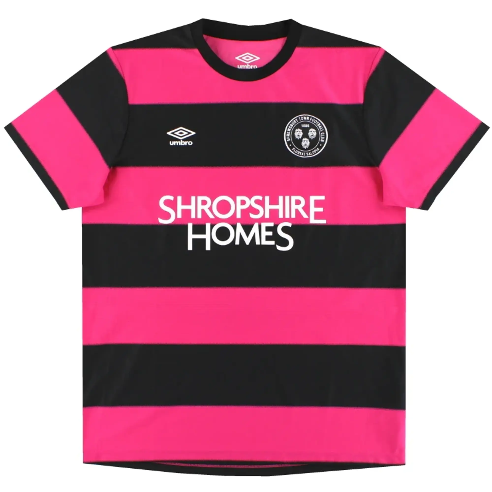 2021-22 Shrewsbury Umbro Away Shirt M - Shrewsbury Town / Excellent / Medium