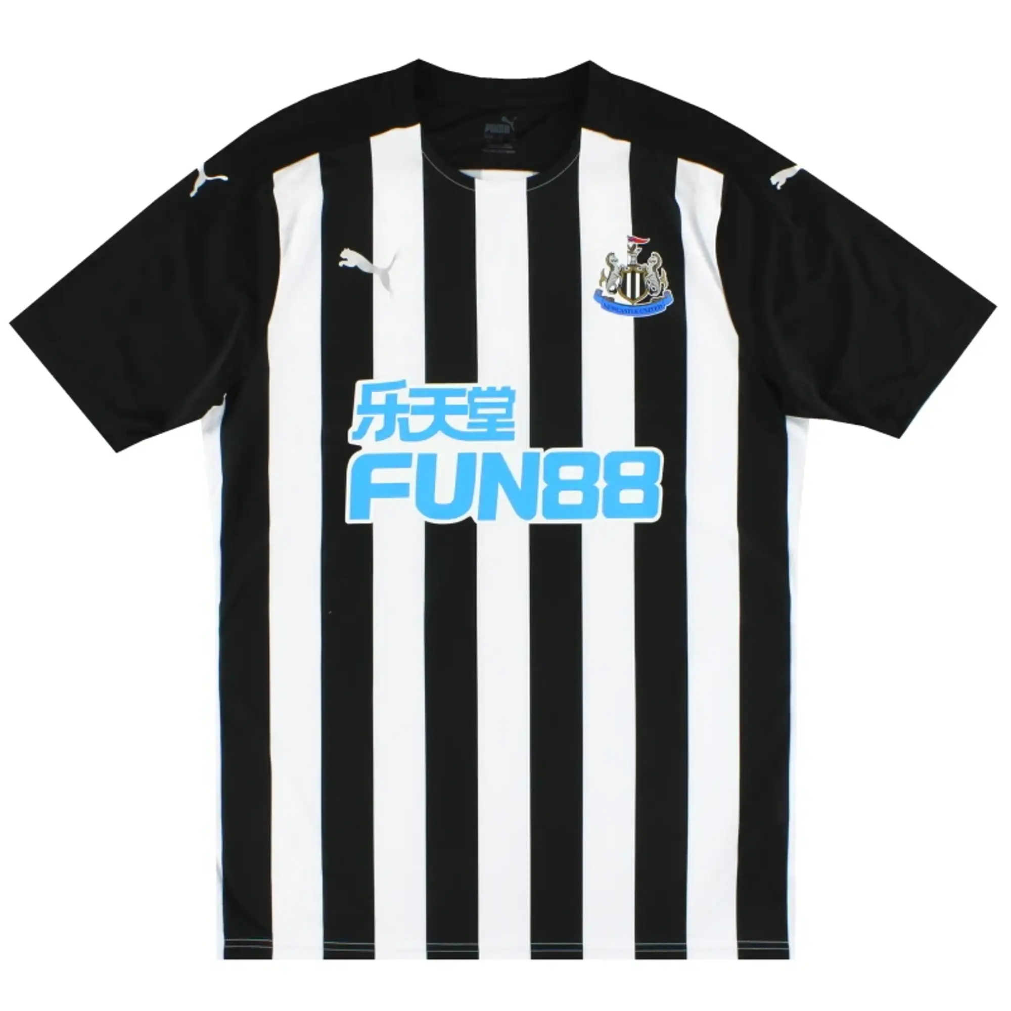 2020-21 Newcastle Puma Home Shirt XXL - Newcastle United / Excellent / XXL